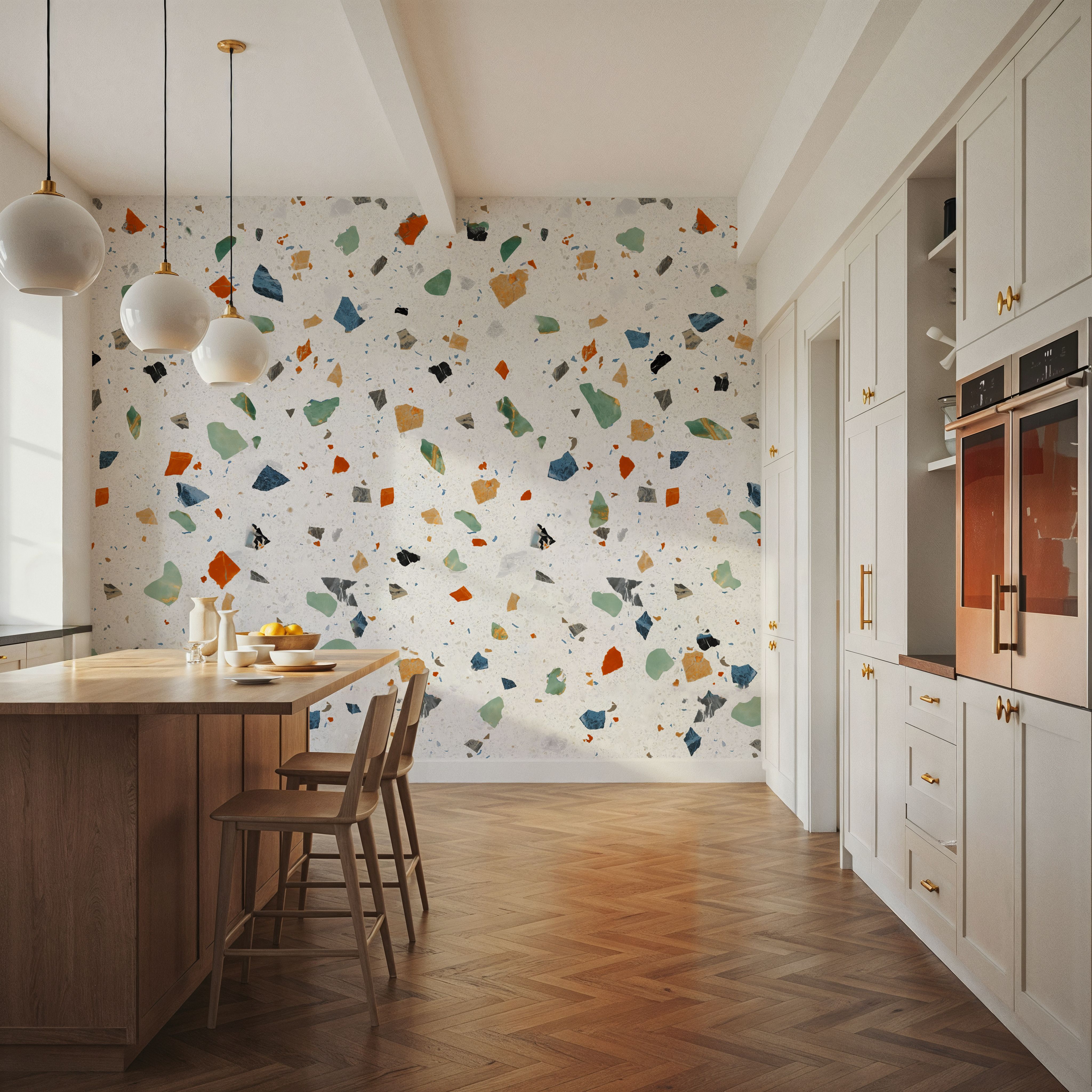 Terrazzo Multi, Chalk