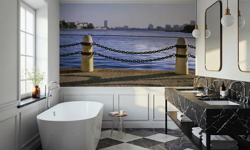 Urban Waterfront Serenity