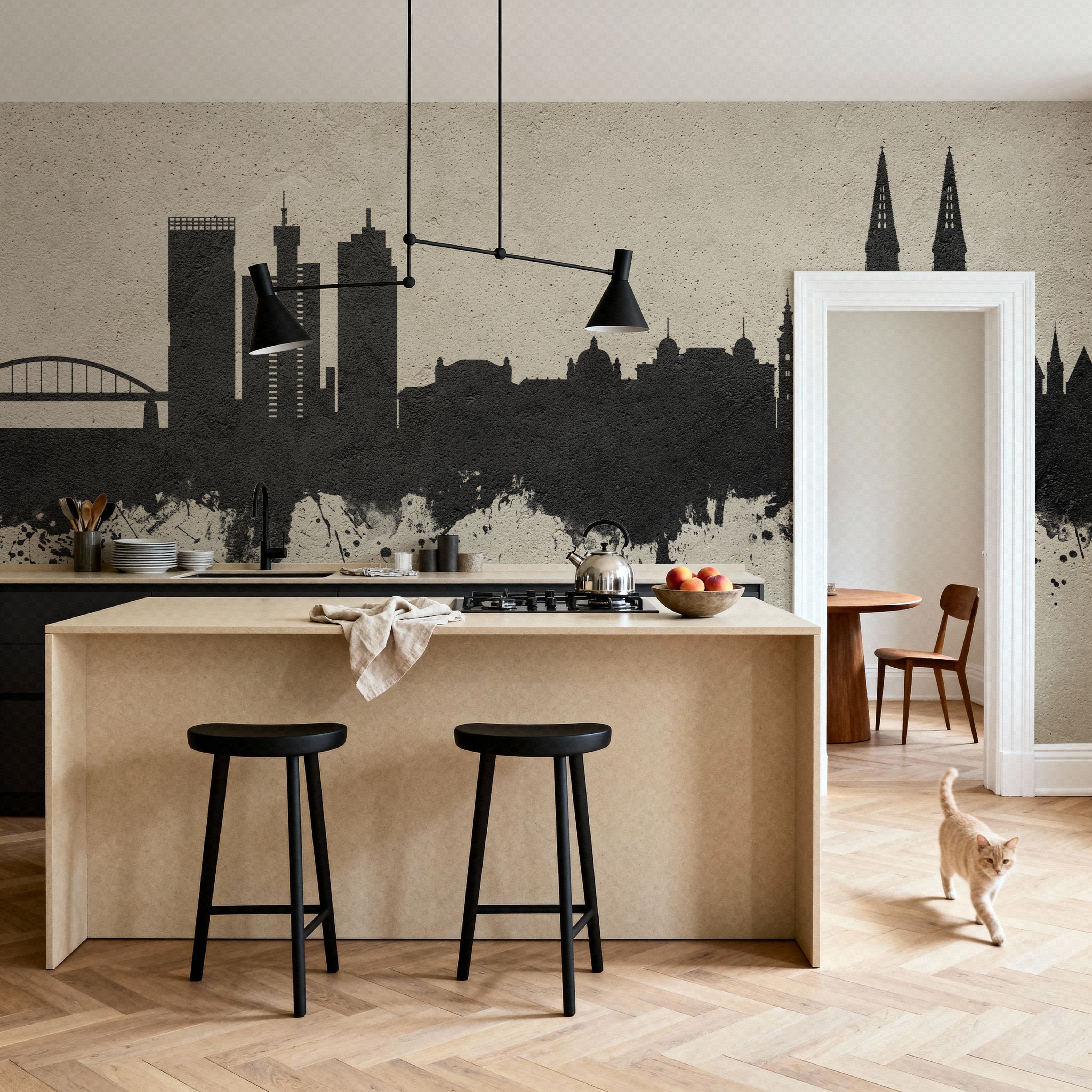 Zagreb Croatia Skyline Concrete