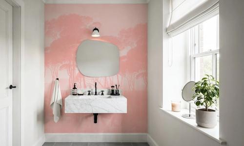Mediterranean Pine Landscape, Blush