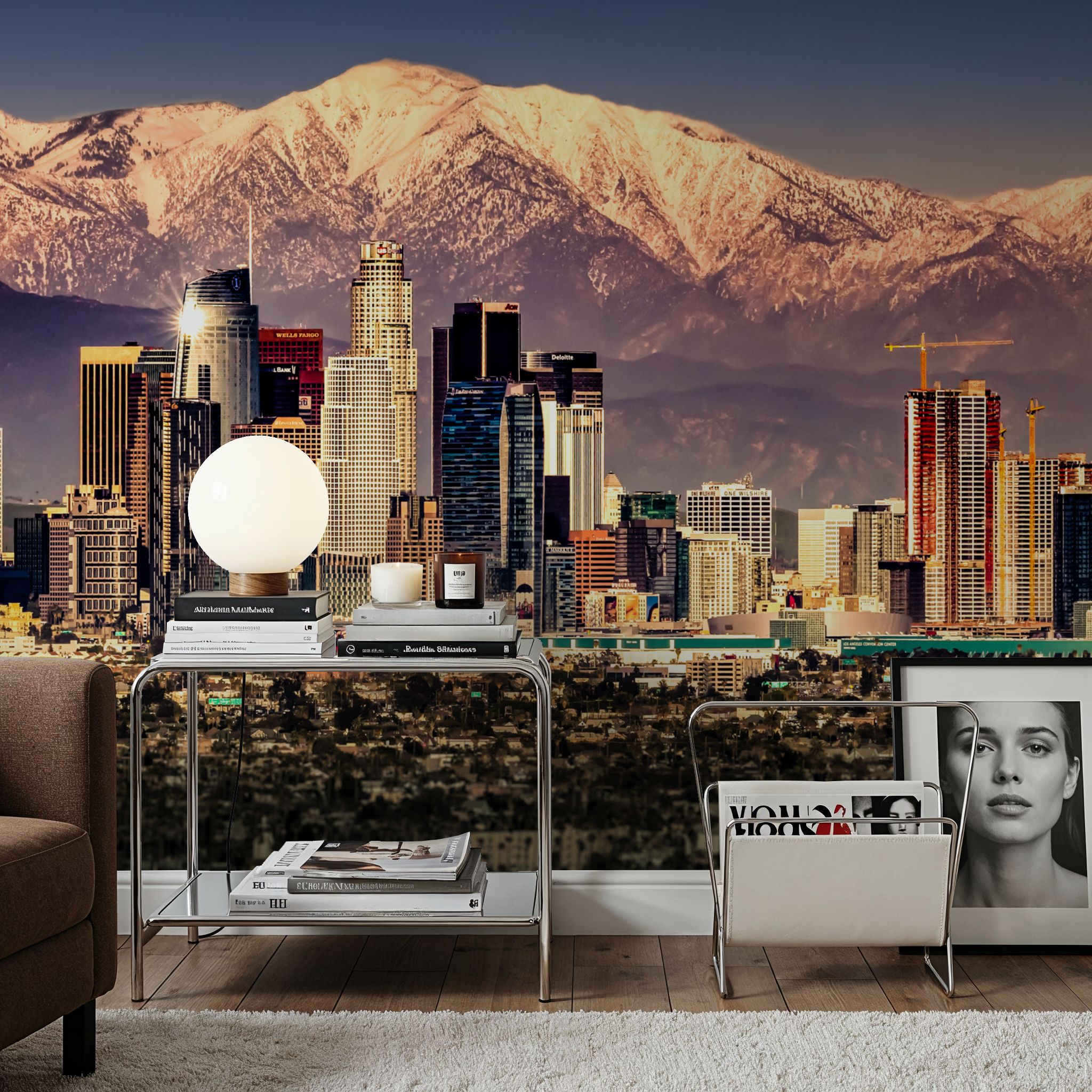 Snowcapped Mountains Los Angeles