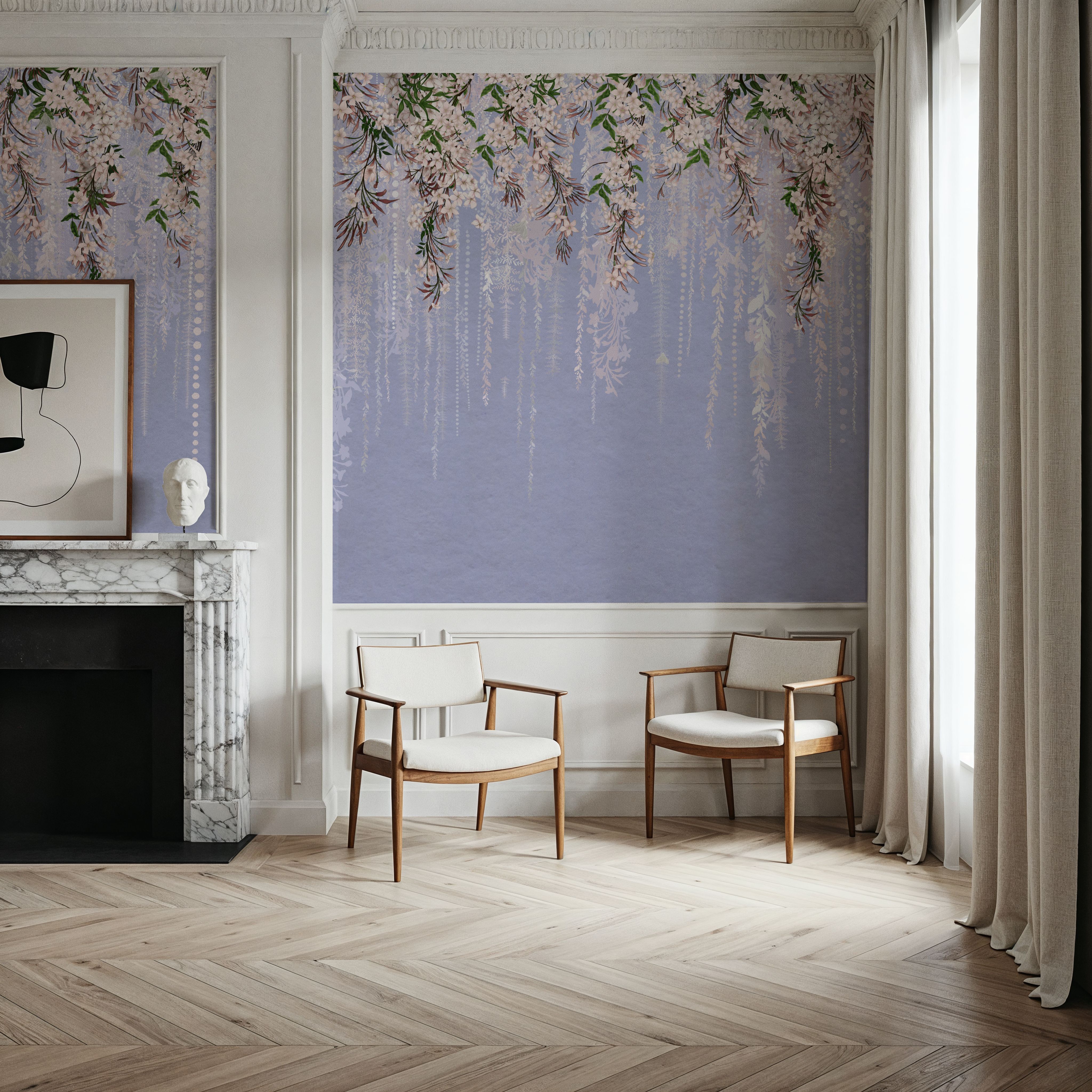 Jasmine Bower Periwinkle Blue