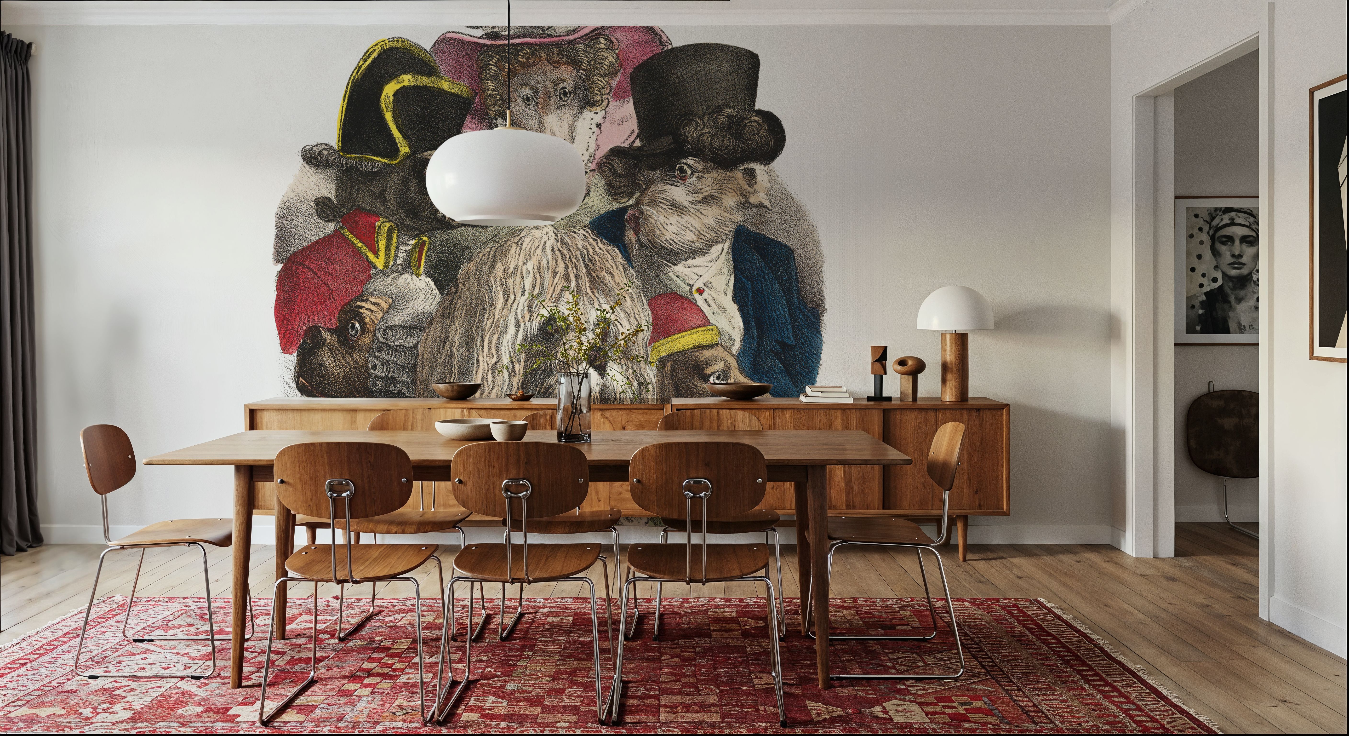 Les Chiens Coiffés, Wallpaper