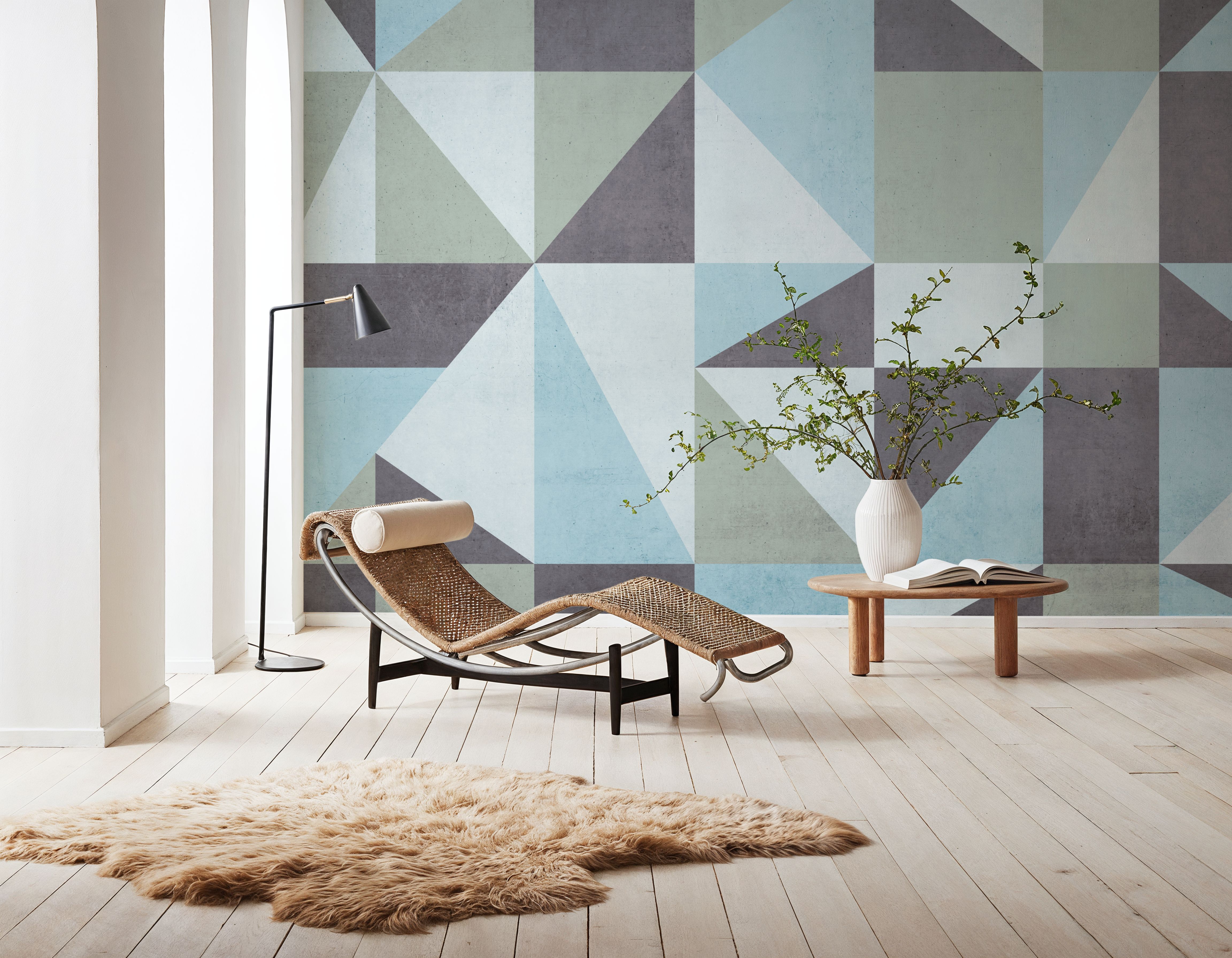 Modern Geometrics, Ice Blue