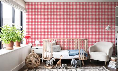 Summer Plaid Red