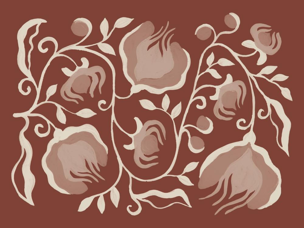 Illuminated Floral I