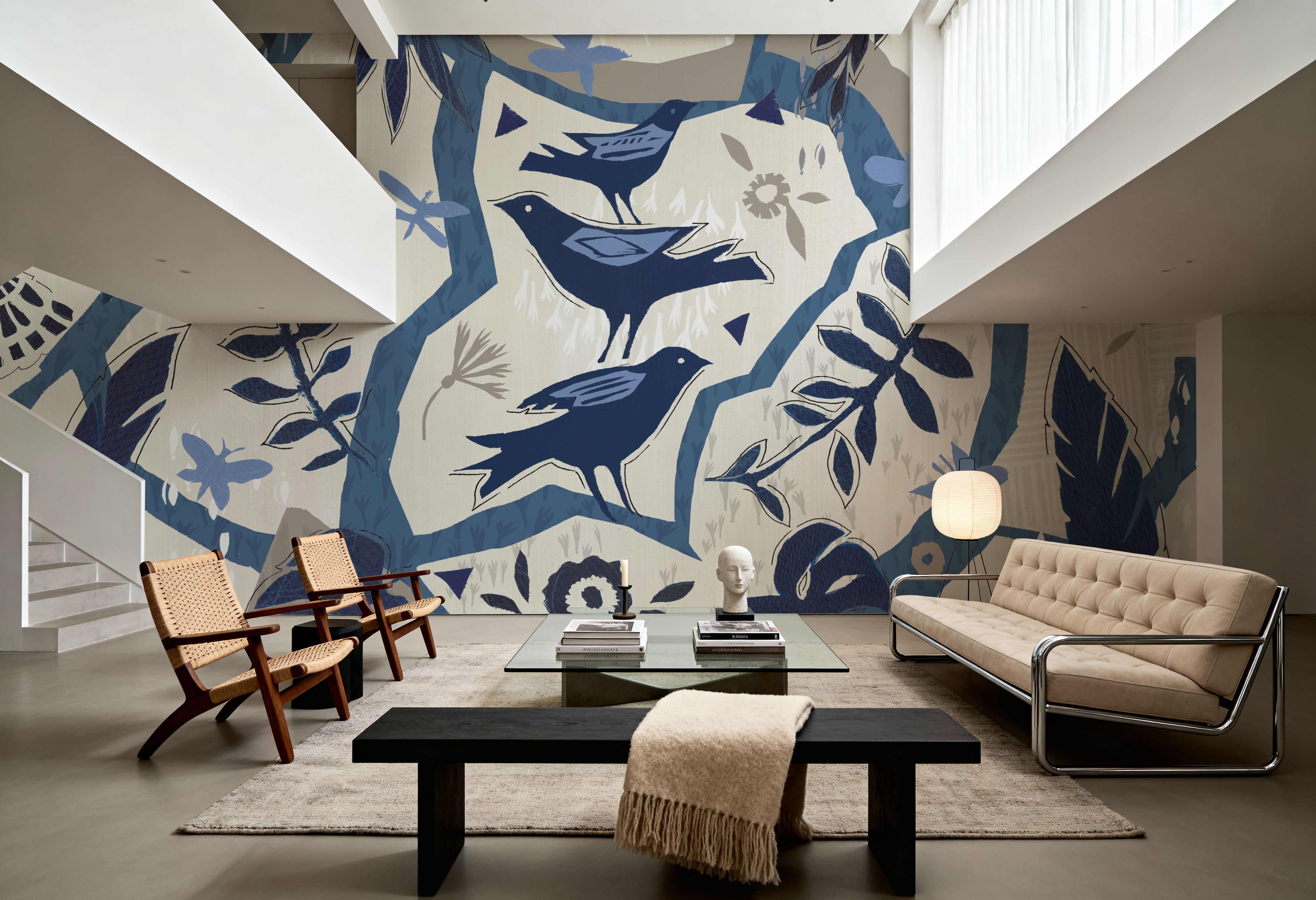 Desert Flair Blue Circle