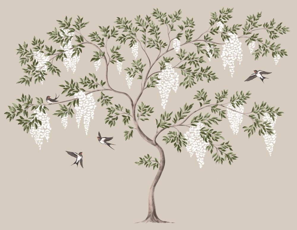 Beyond the Wisteria, Beige