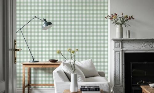 Gingham Mint