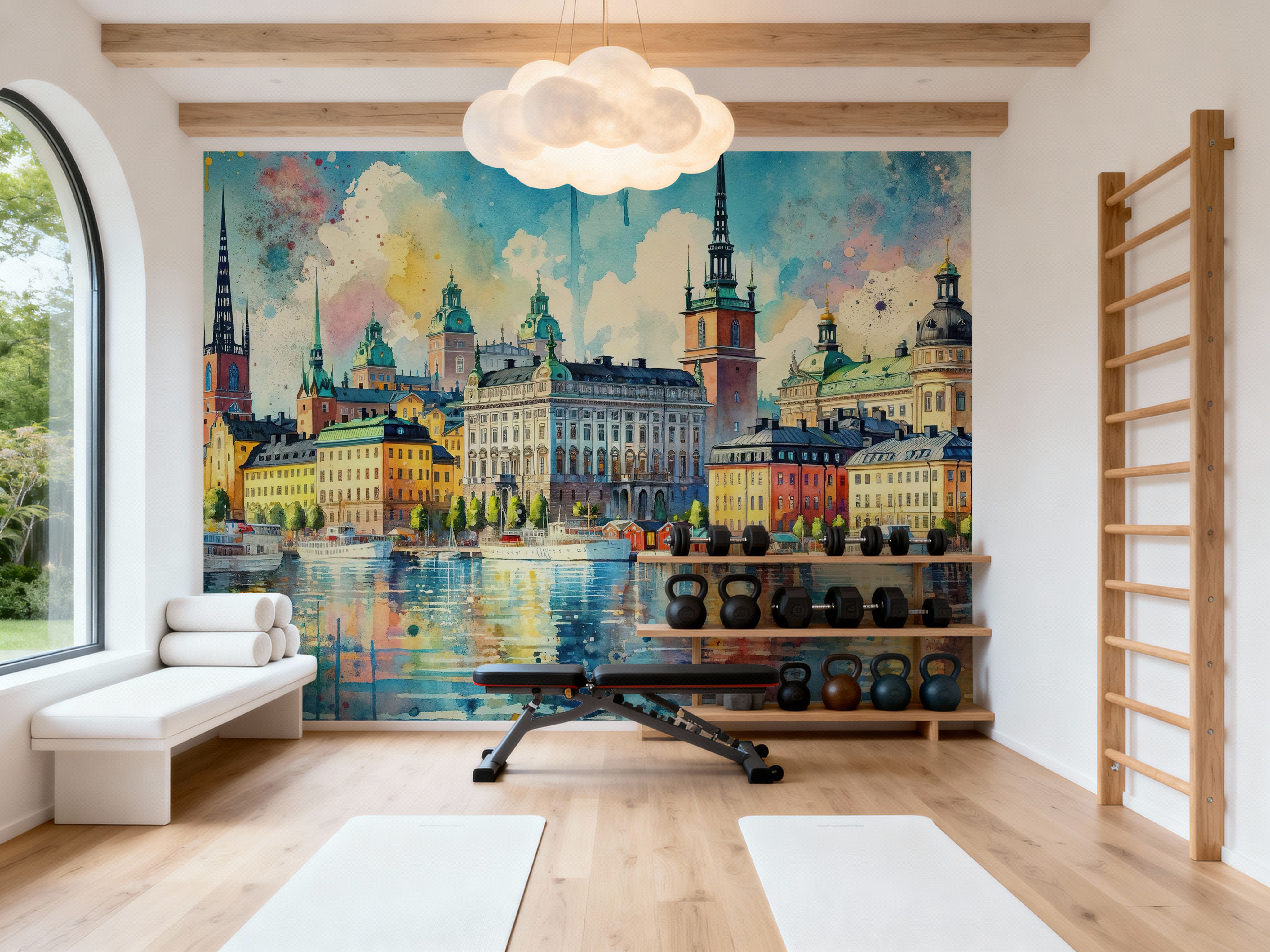 Vivid Stockholm Reflections