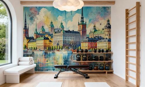 Vivid Stockholm Reflections