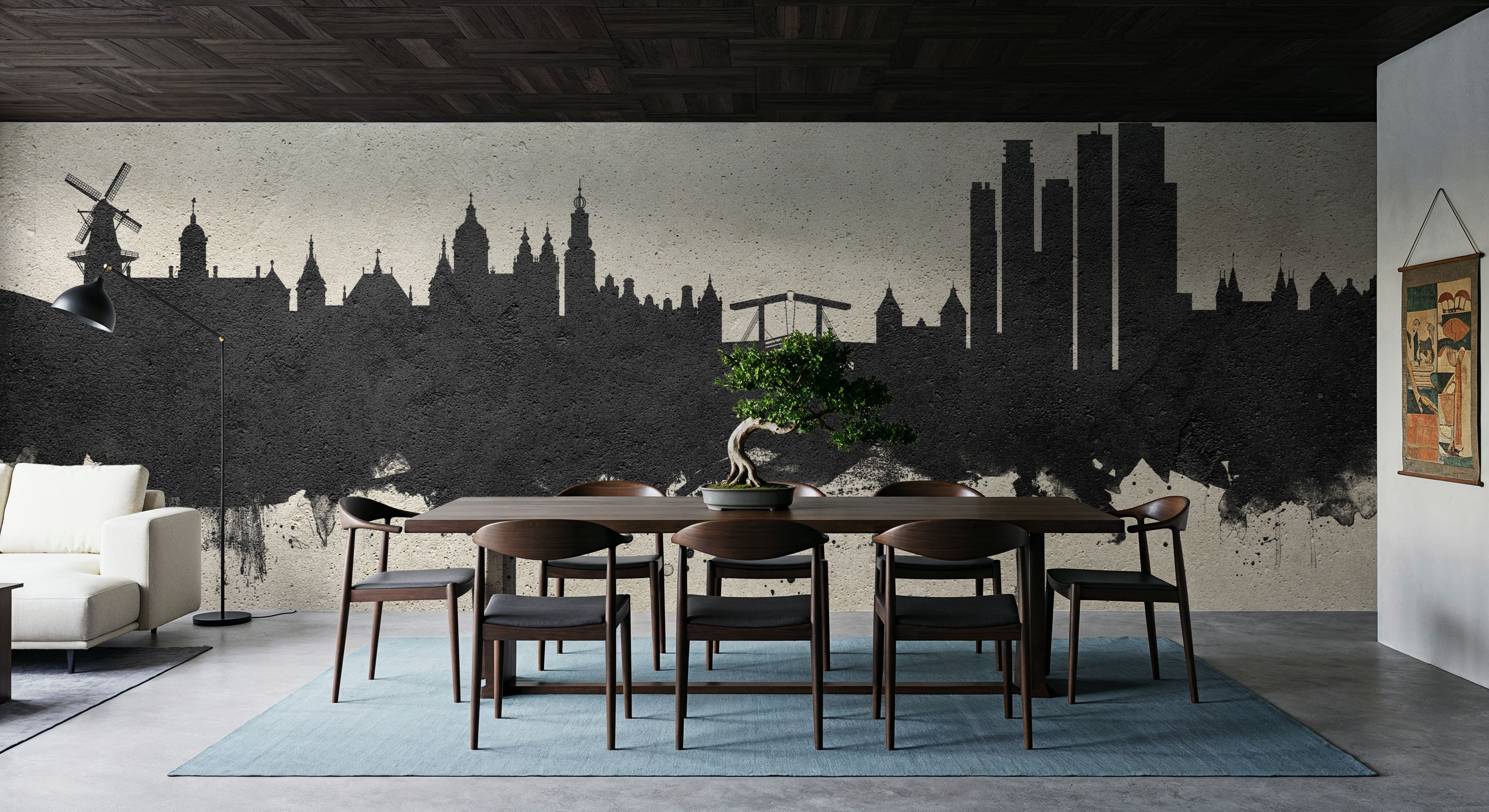 Amsterdam Skyline Concrete