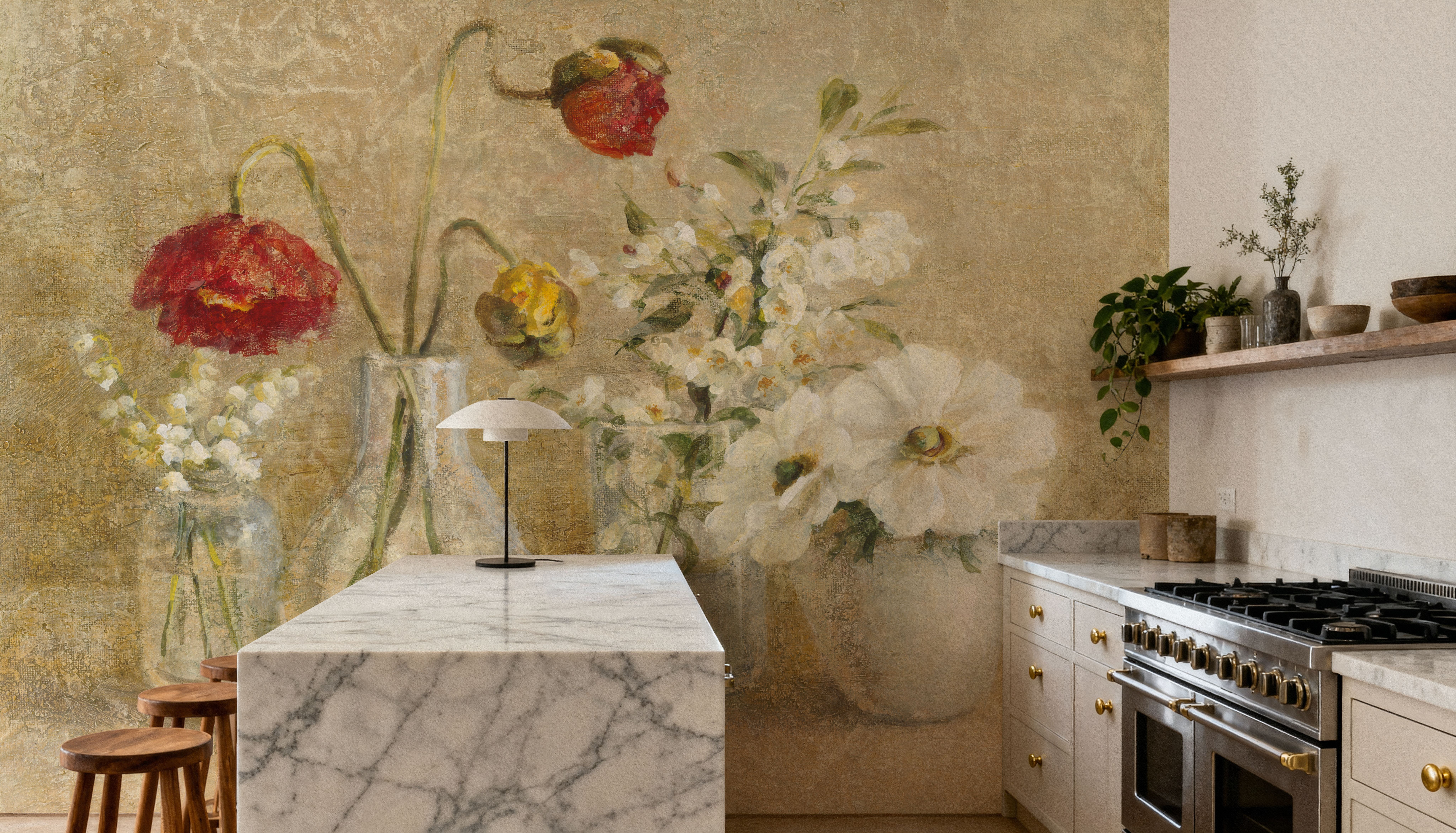 Spring Flowers in Vasesa