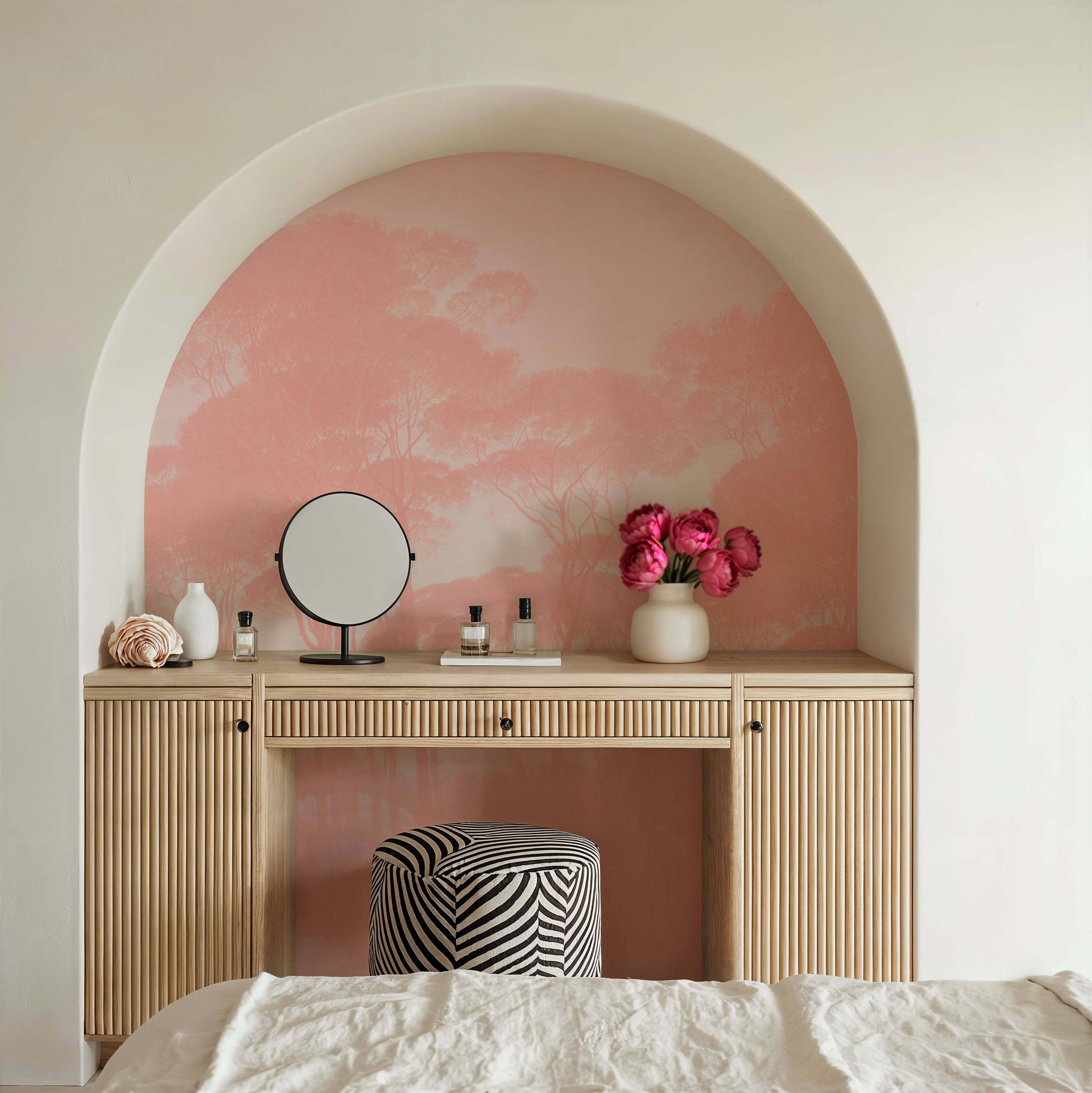 Mediterranean Pine Landscape, Blush