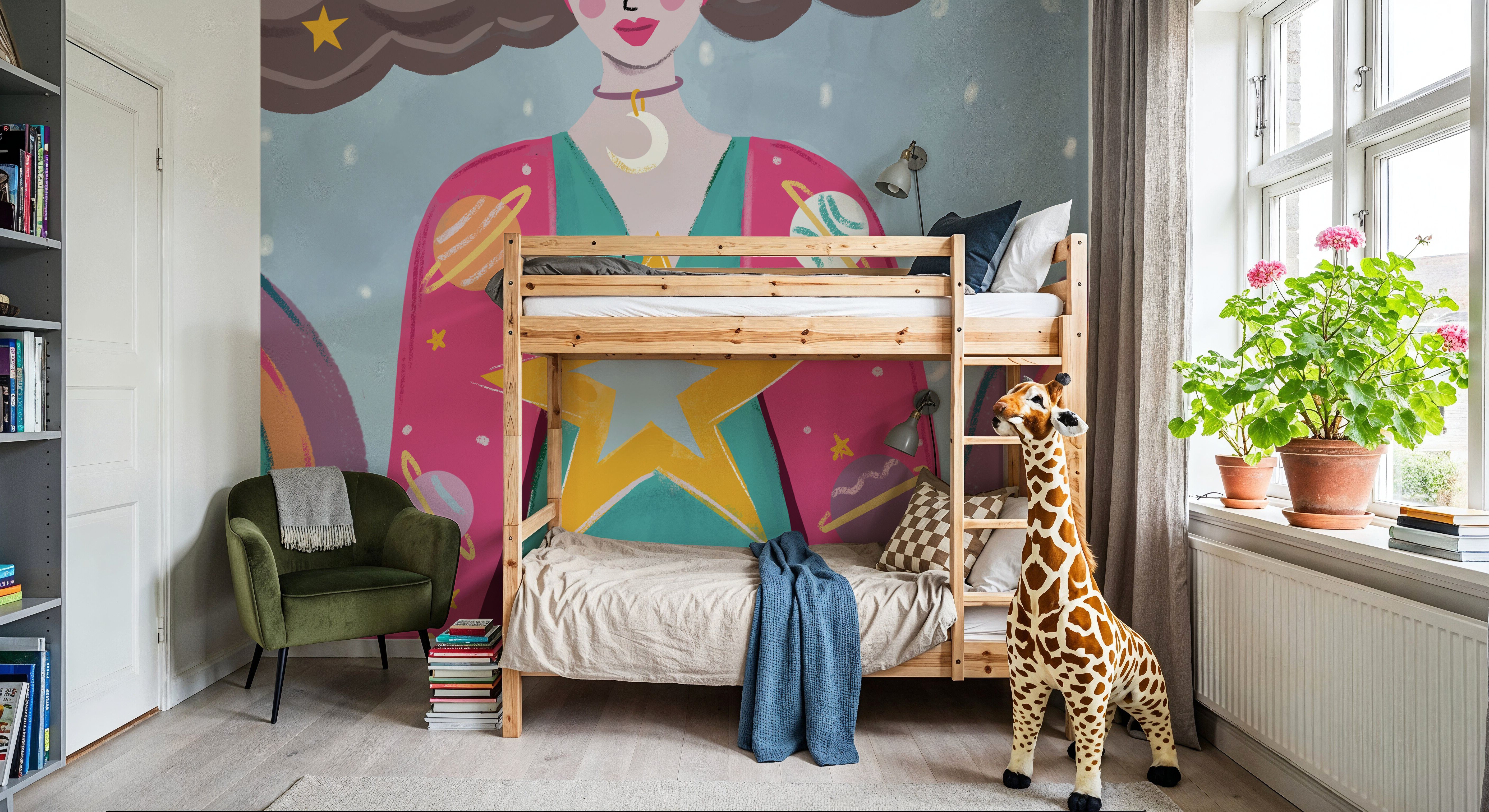 Mystical Woman I, Wallpaper