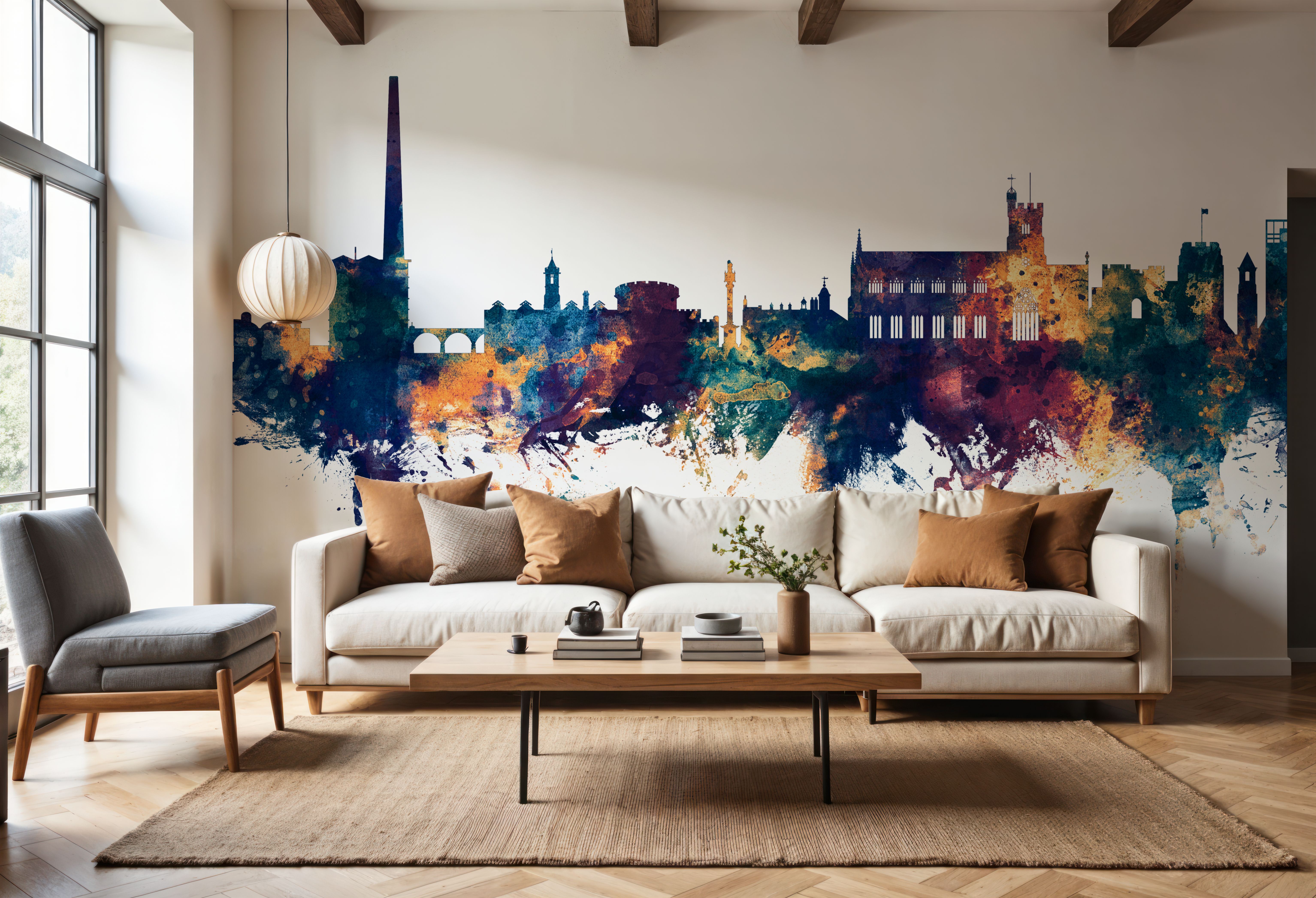 Carlisle England Skyline Blue & Bronze