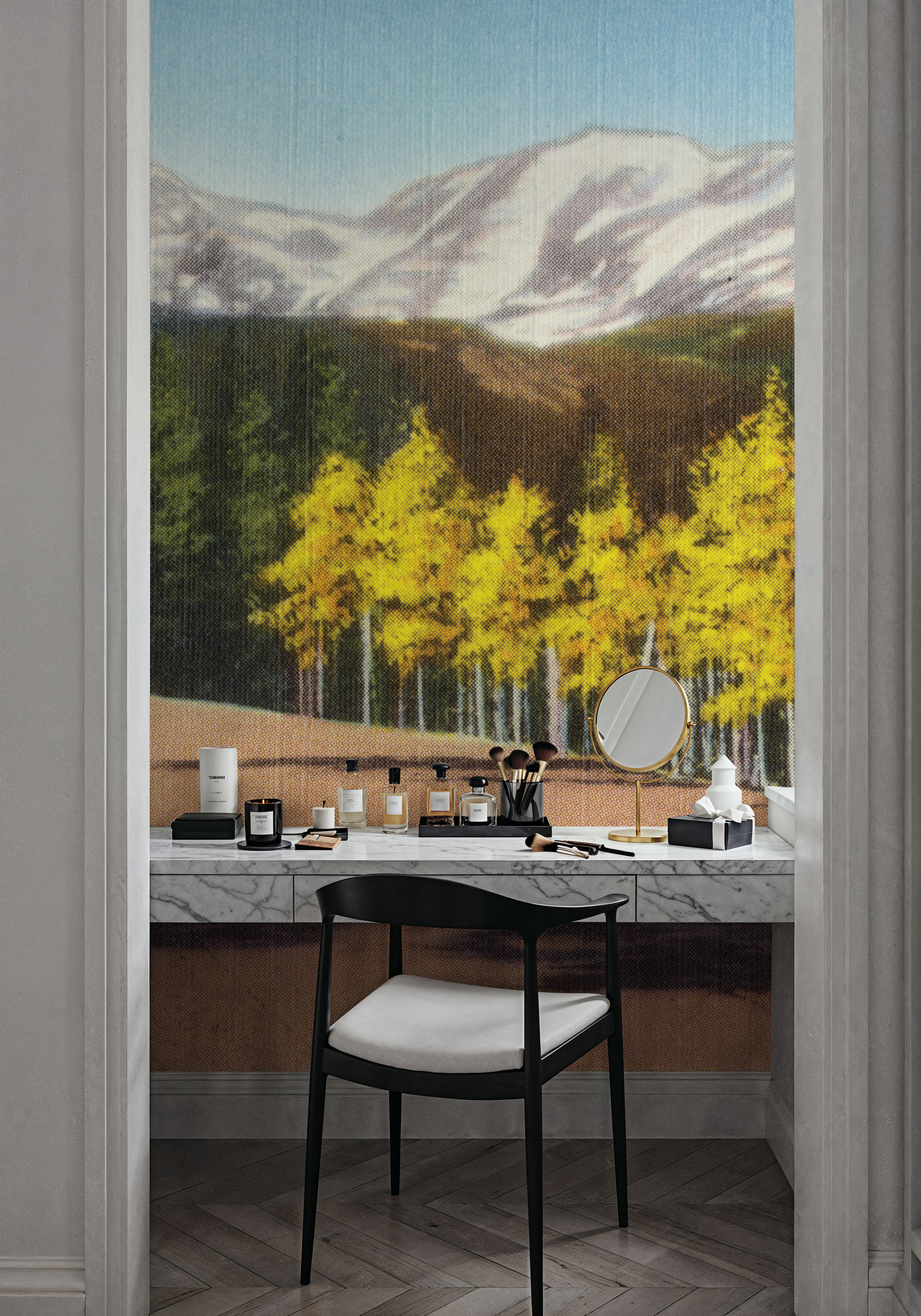 Mountains Calling - Screenprint Postcard