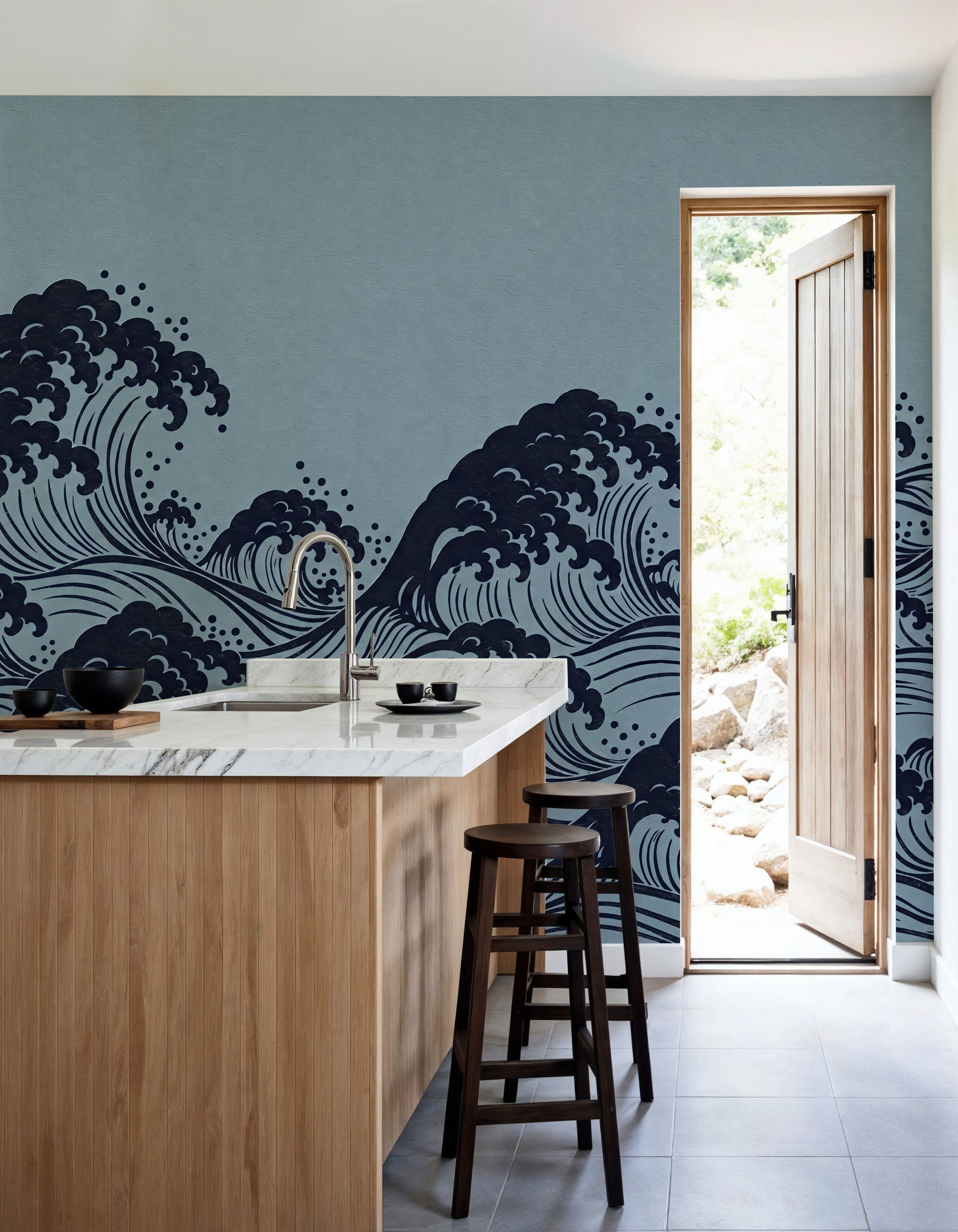 Edo Waves, Indigo Mist