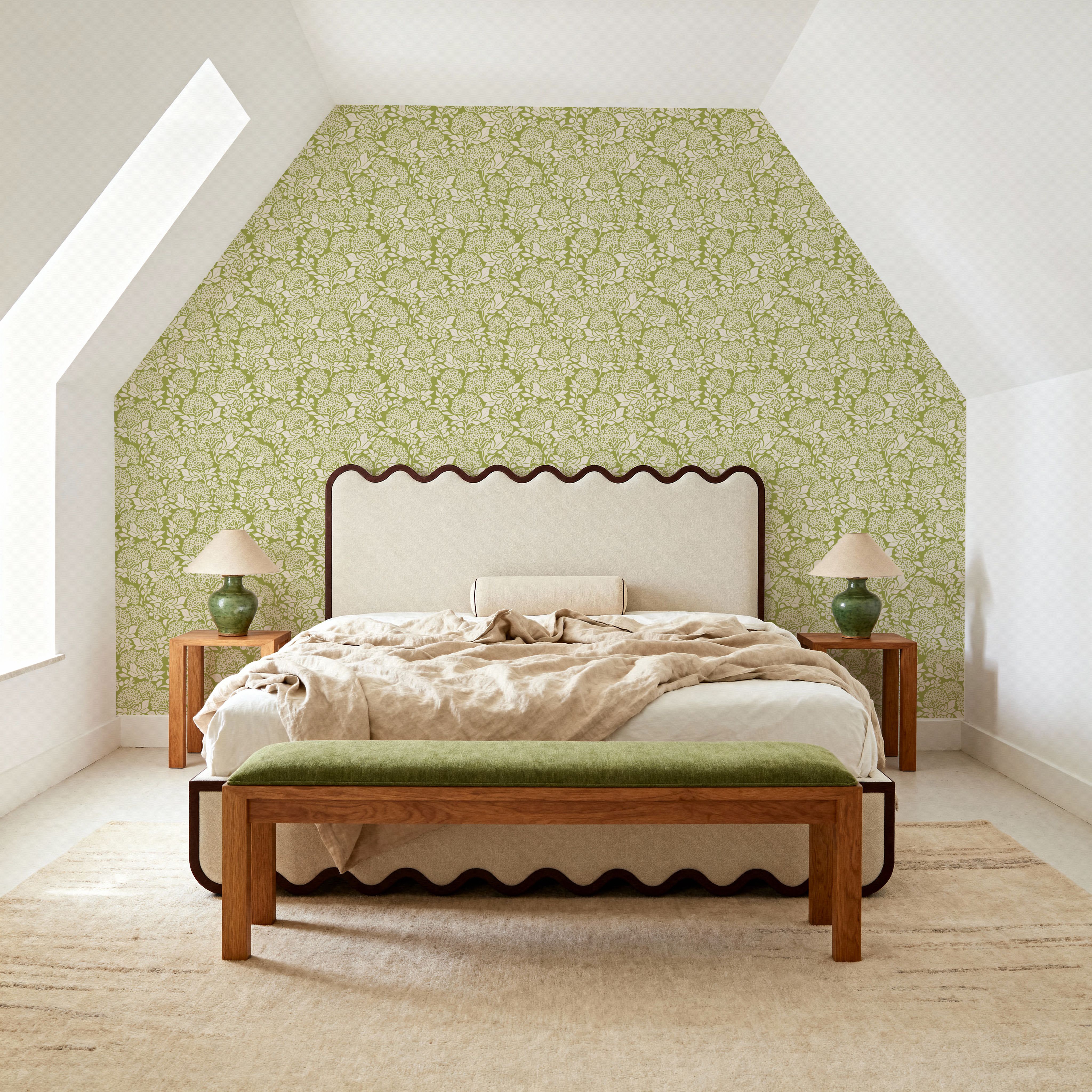 Hydrangea, Pistachio