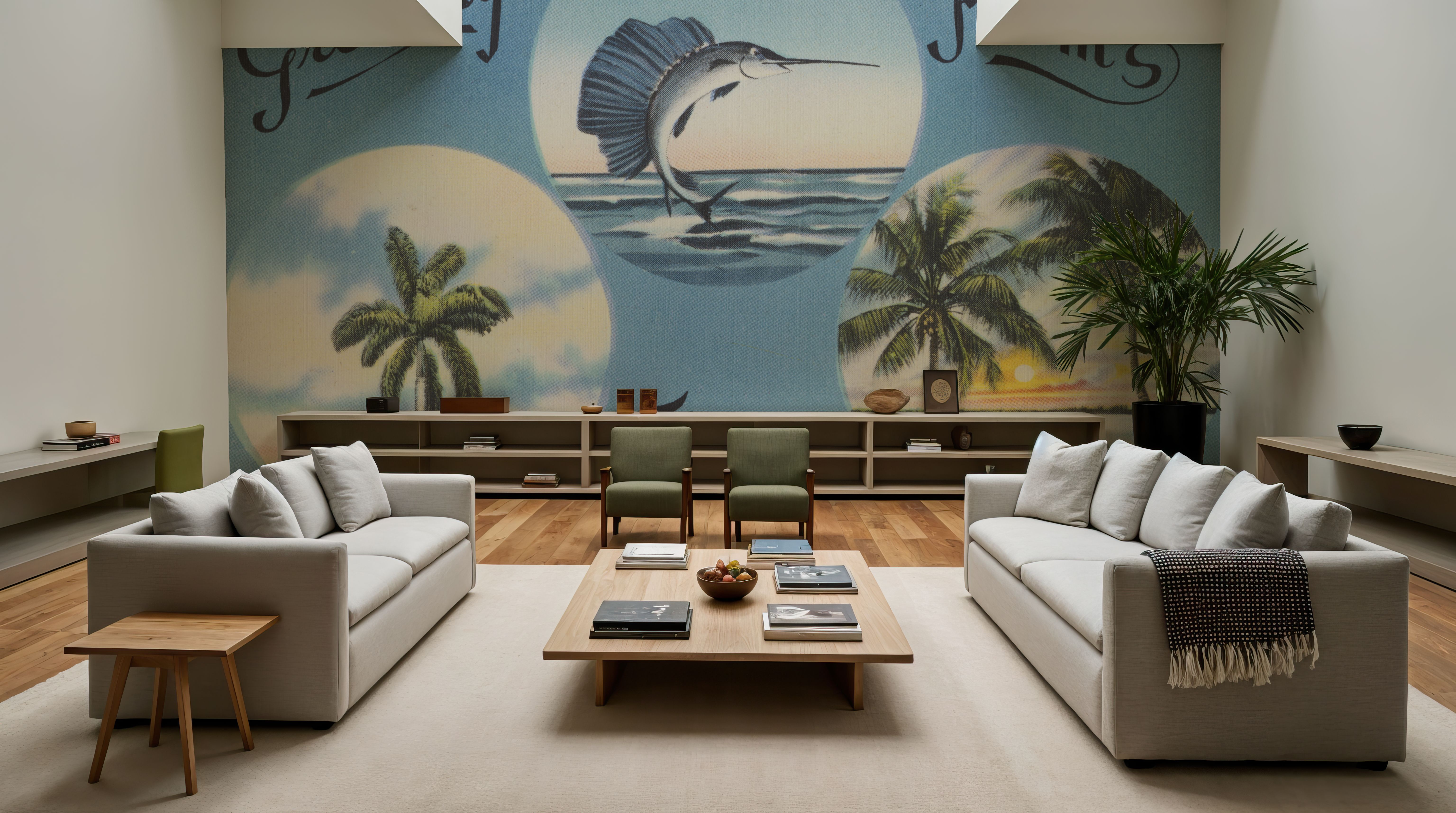 Greetings from Florida Wildlife - Screenprint Postcard