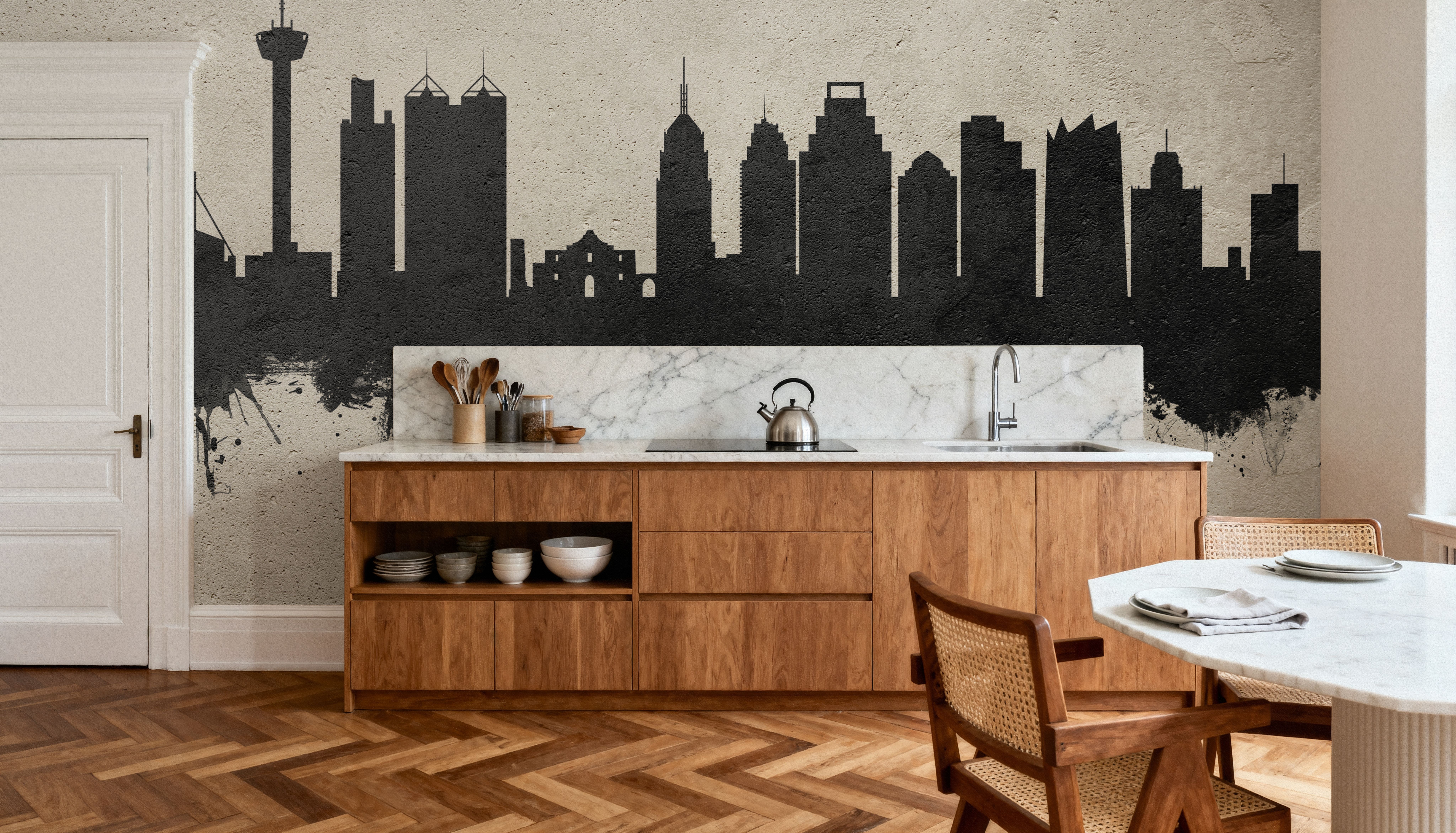 San Antonio Texas Skyline Concrete