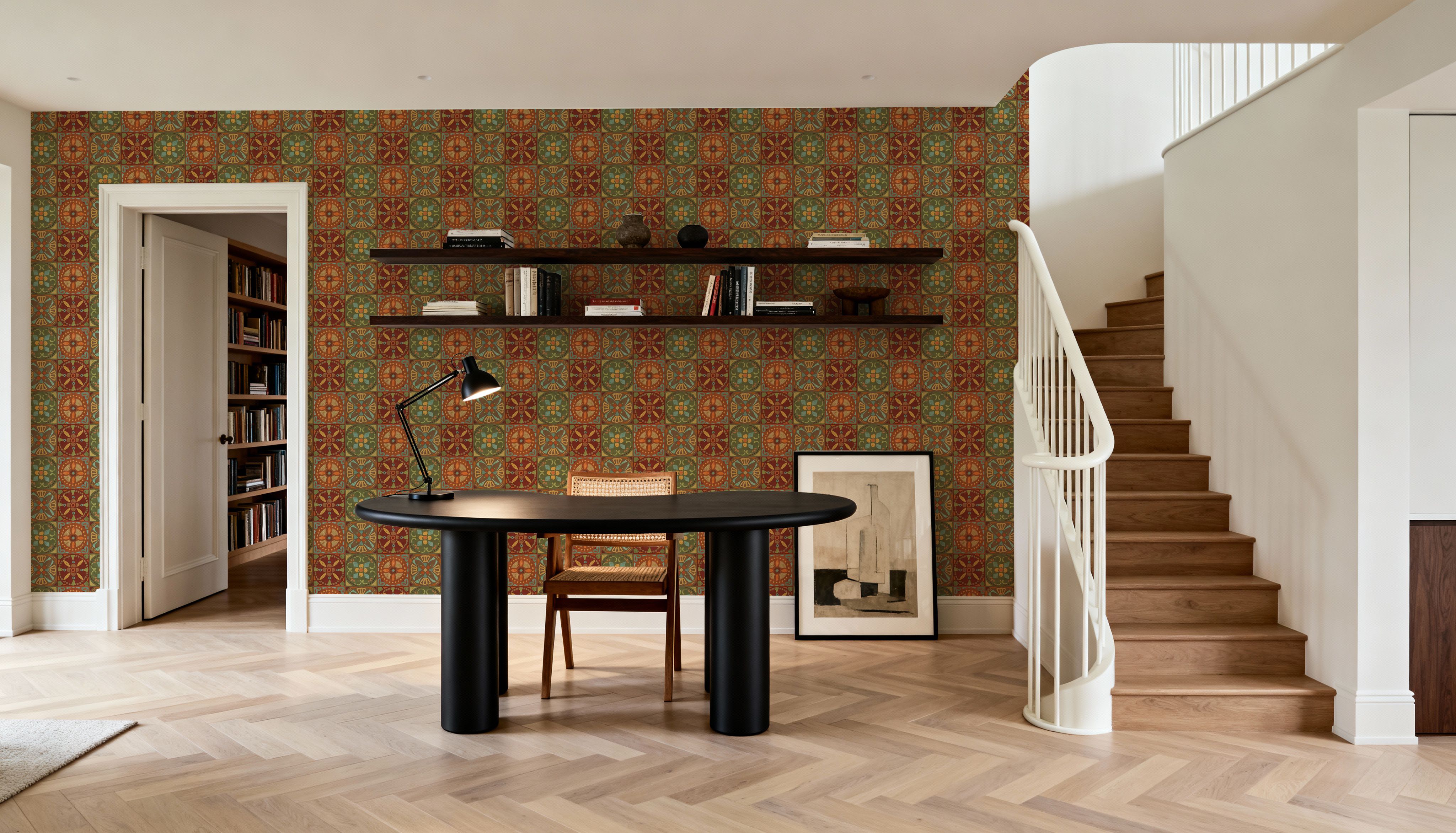 Autumn Tiles Brown