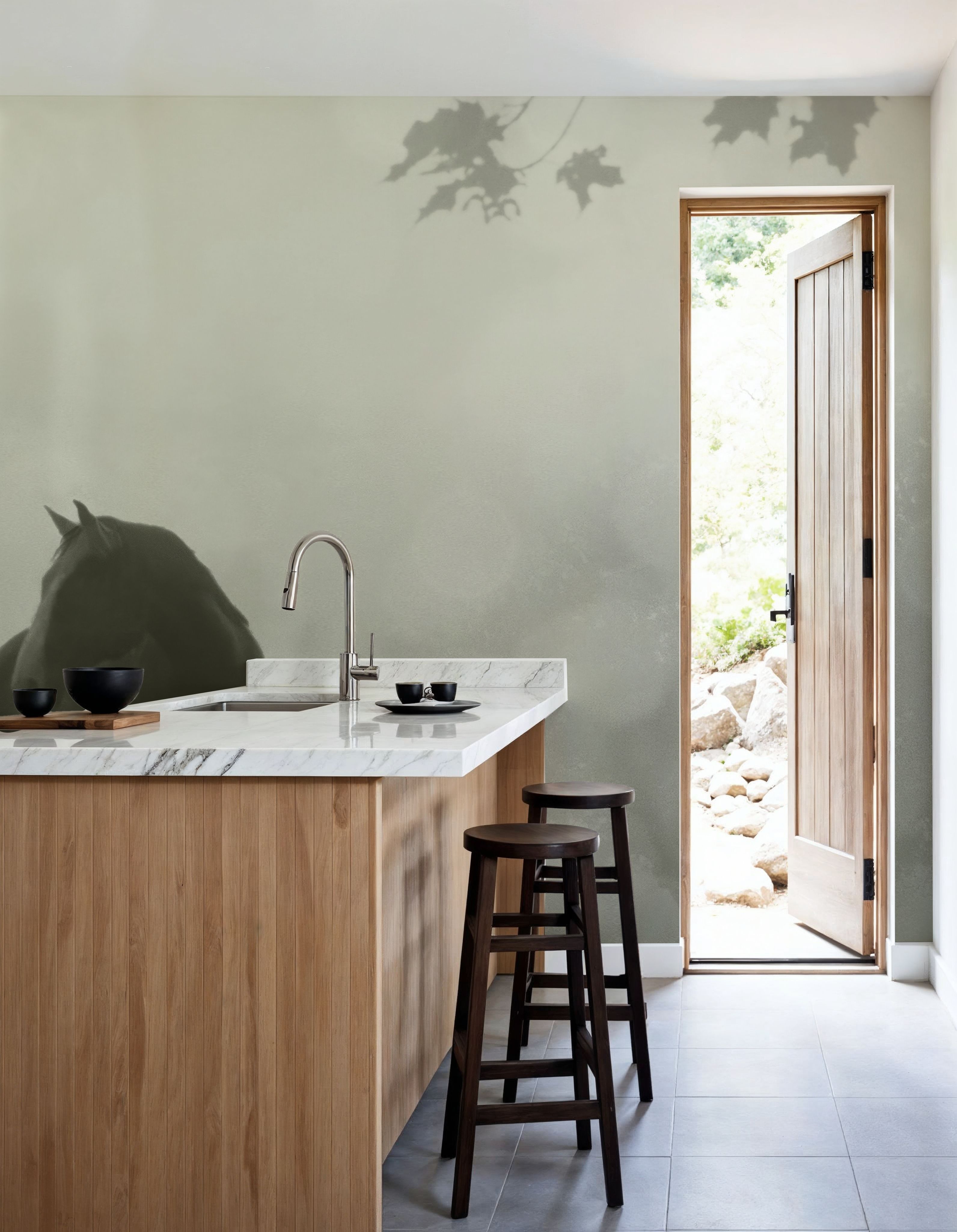 Morning Meadow Horses III