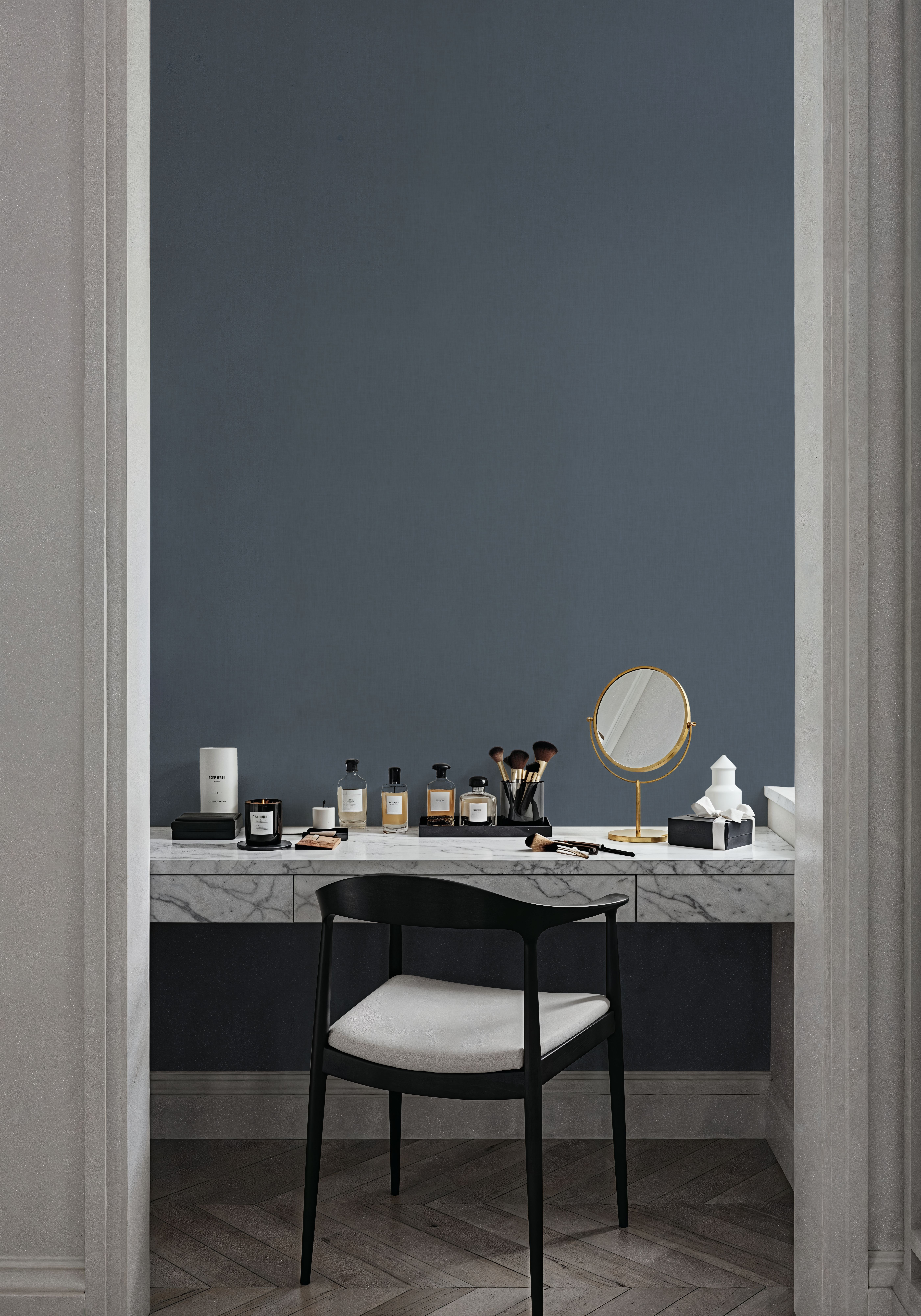 Linen Mist Bright Collection, Washed Denim
