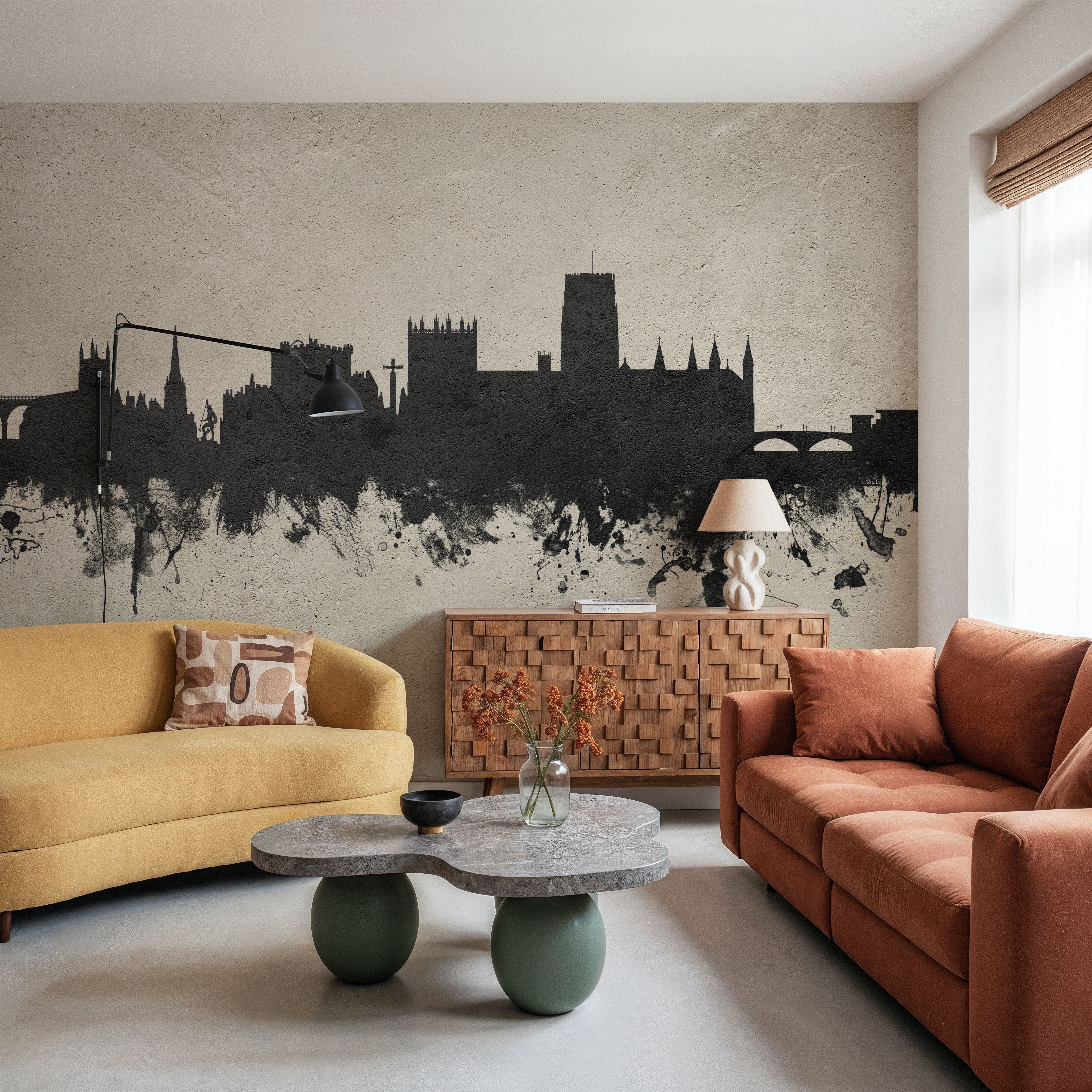 Durham England Skyline Concrete