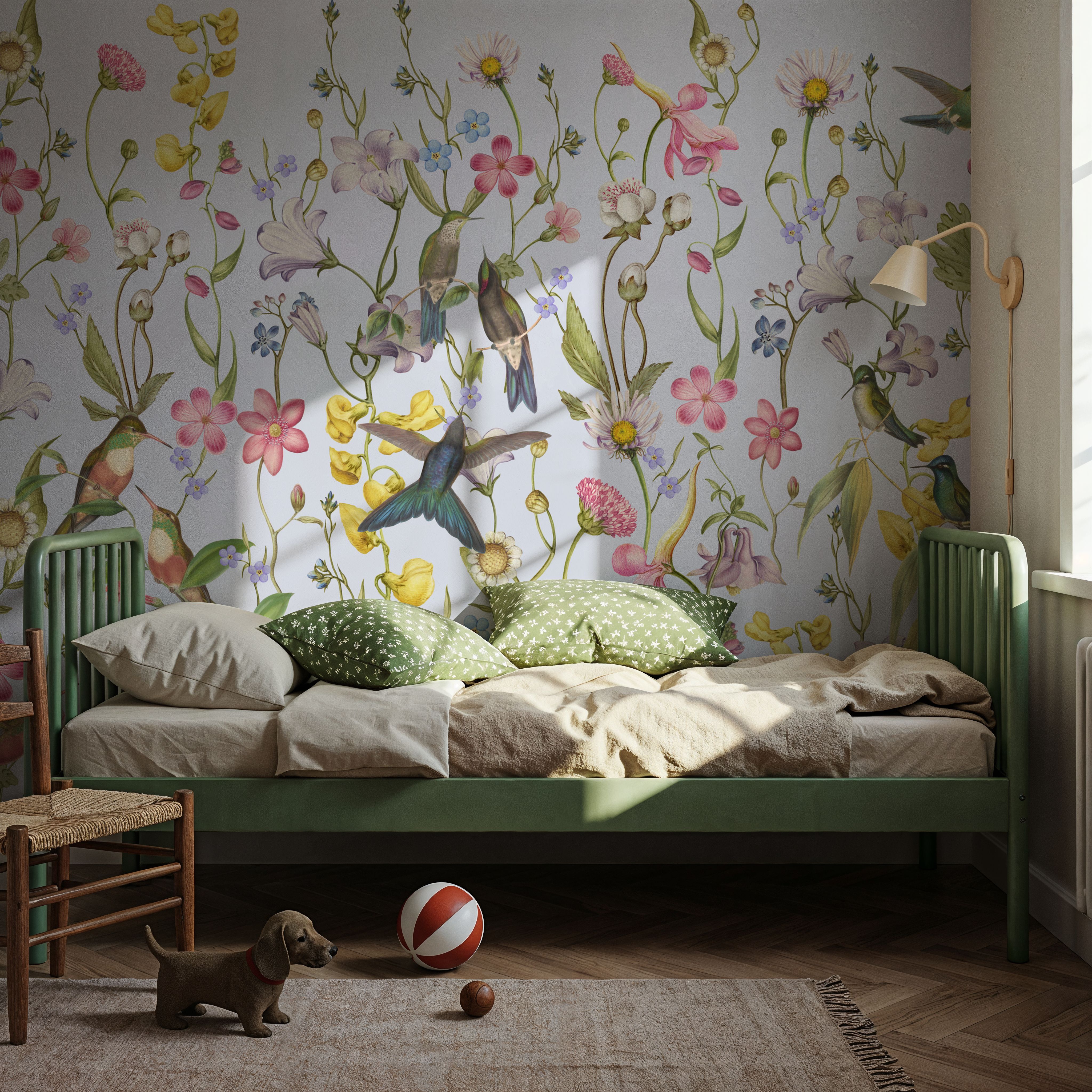 Bird Garden Light Blue