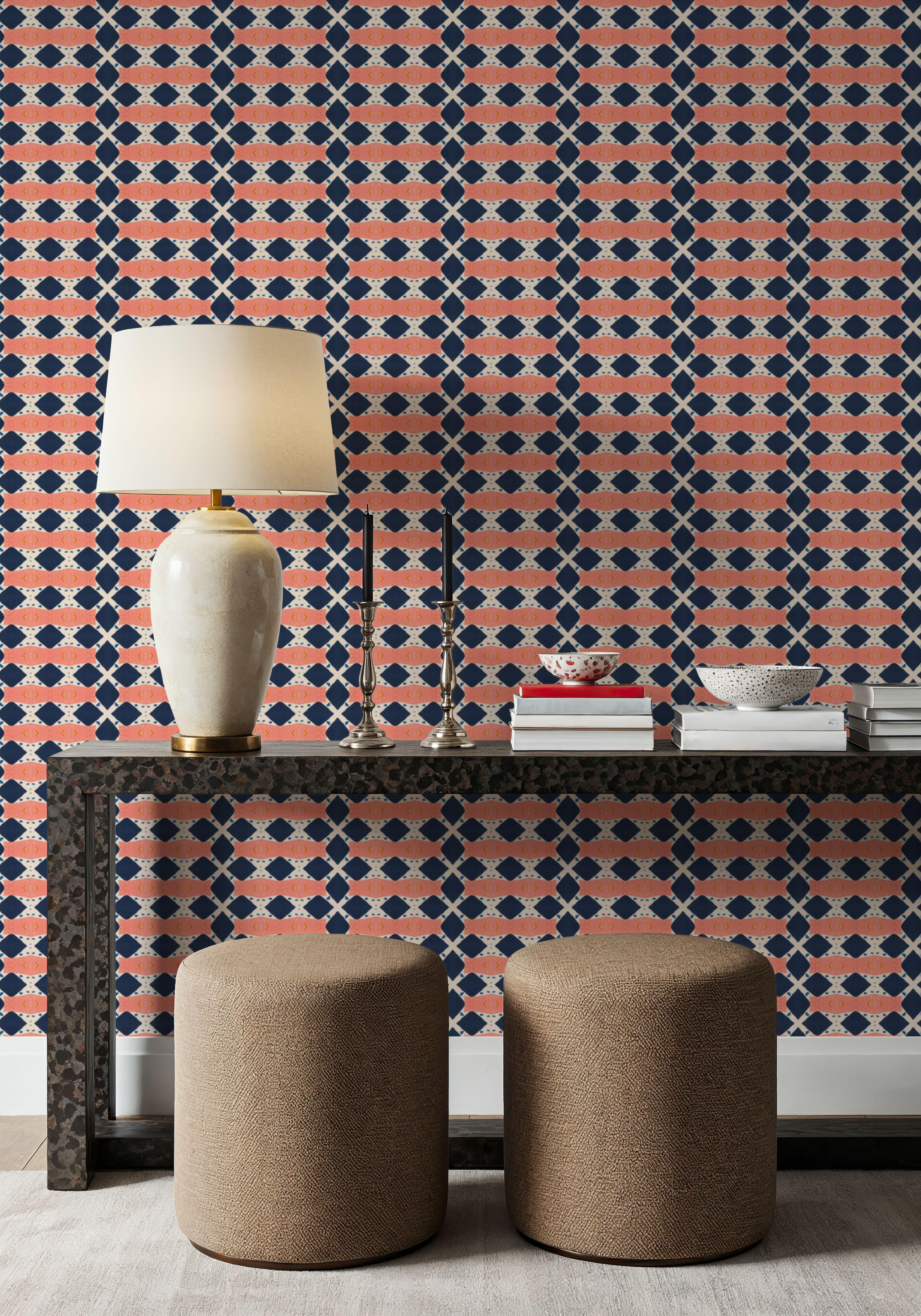 Tie-Dye Alorna, Wallpaper