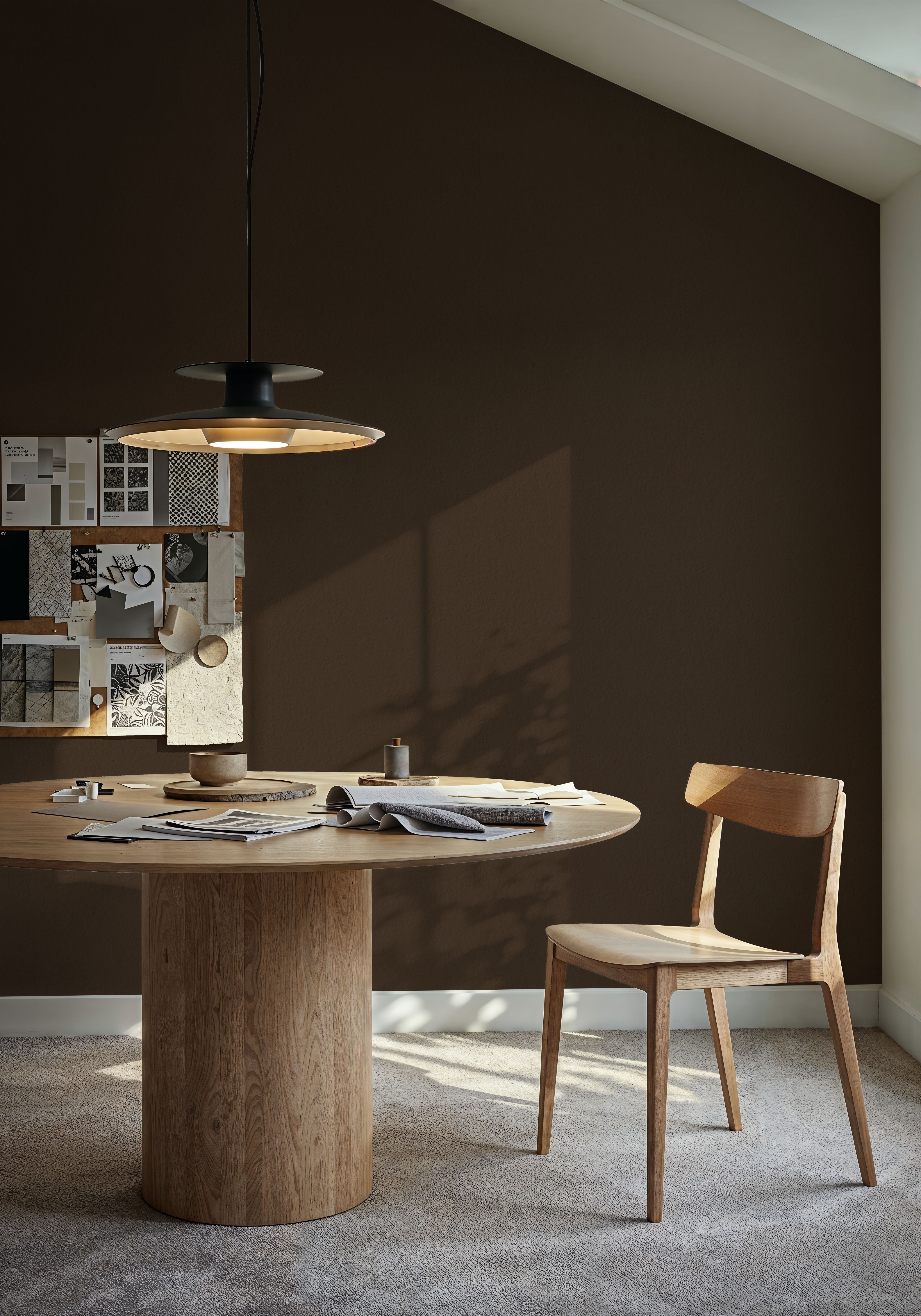 Faux Sand Stucco Finish, Umbra