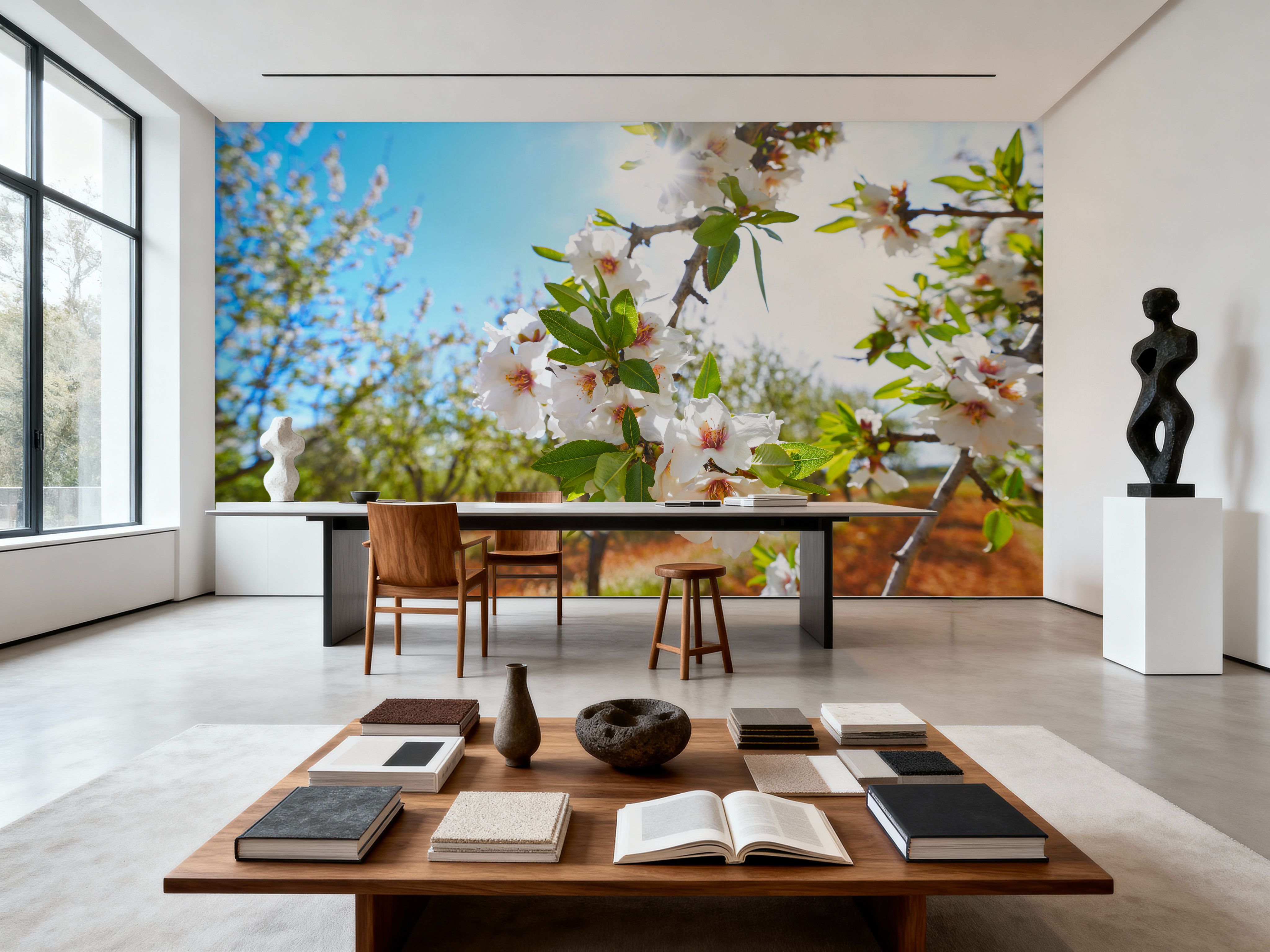 Almond Blossom Orchard