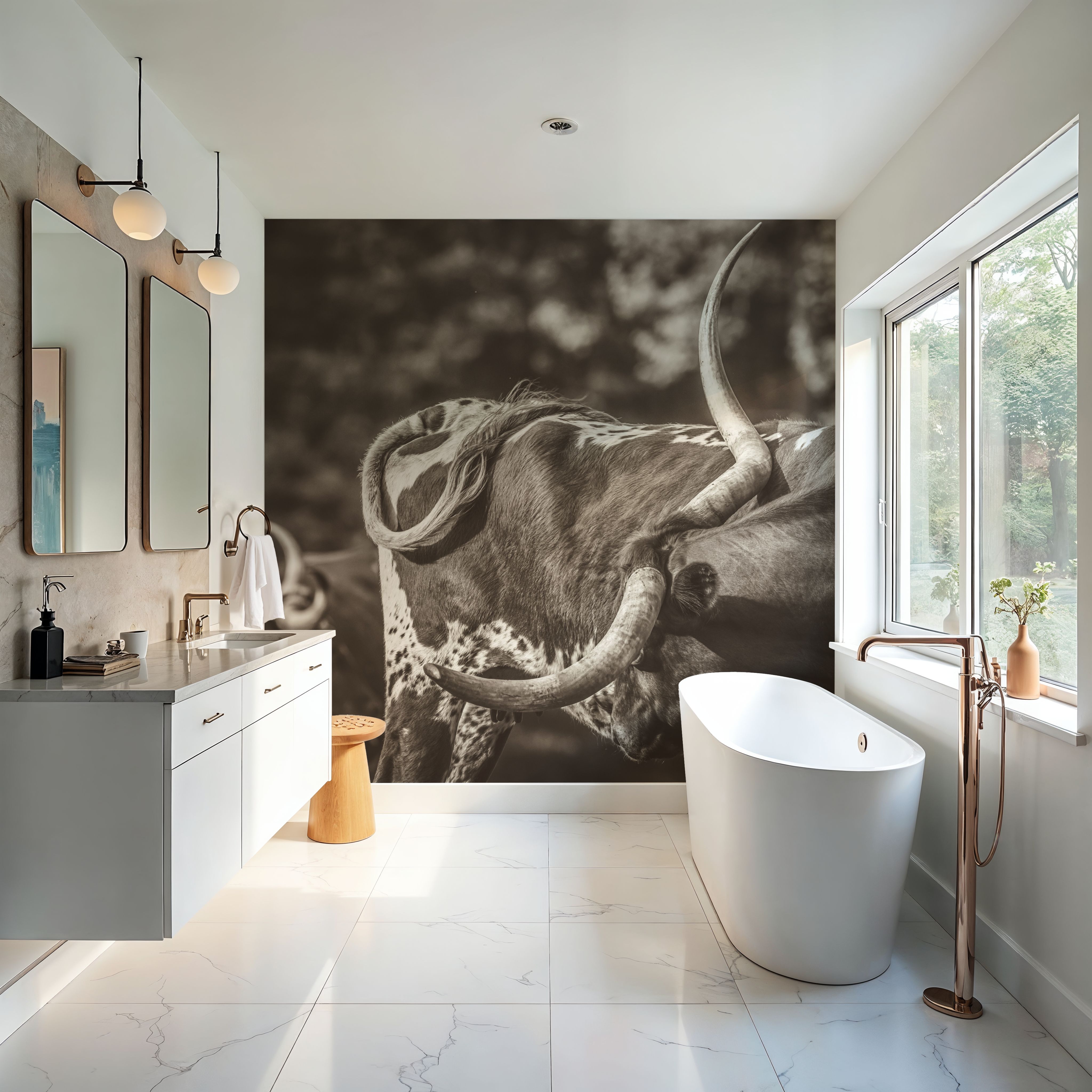 Longhorn Twist Sepia