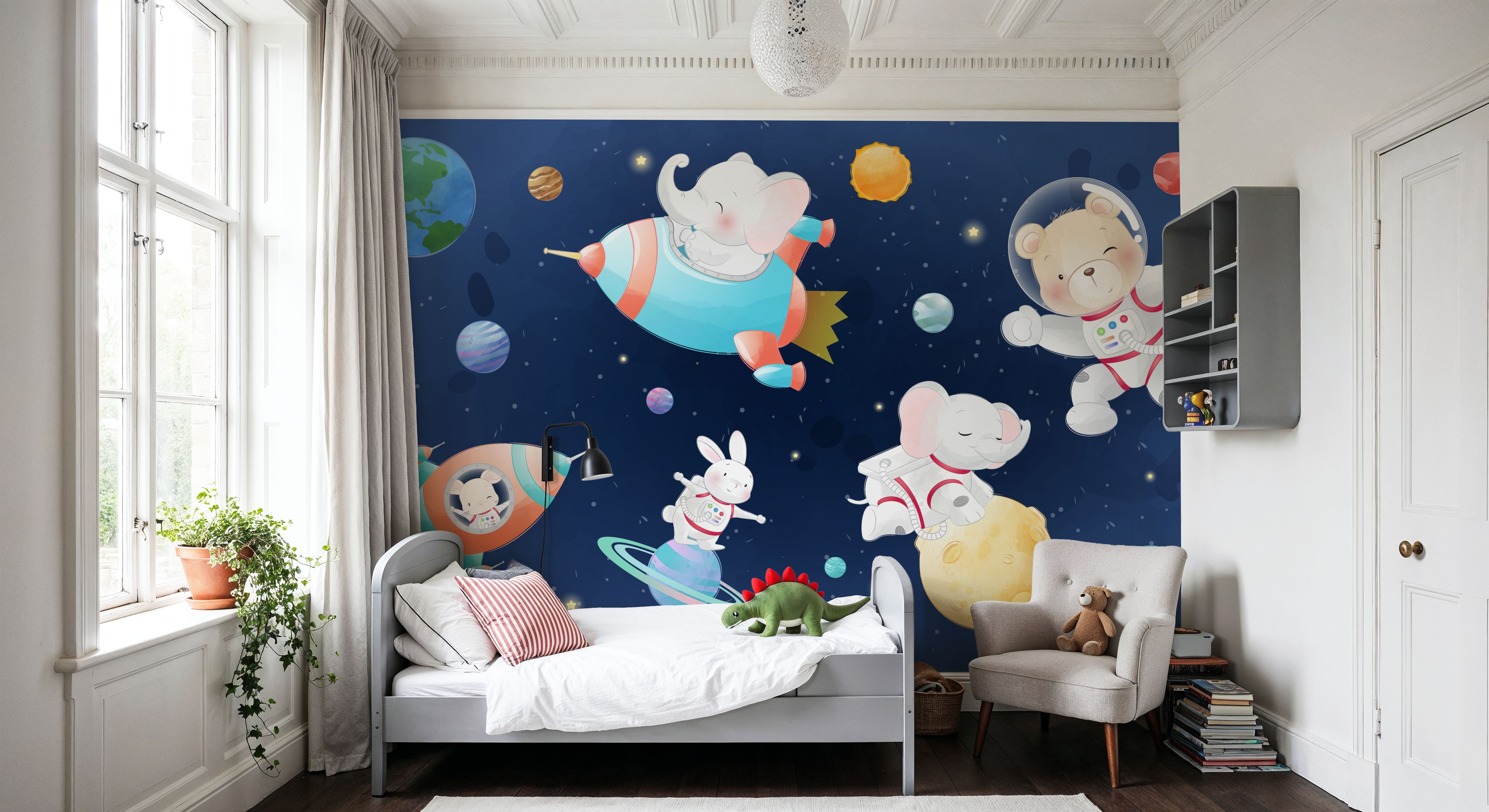 Furry Astronauts, Papel de parede