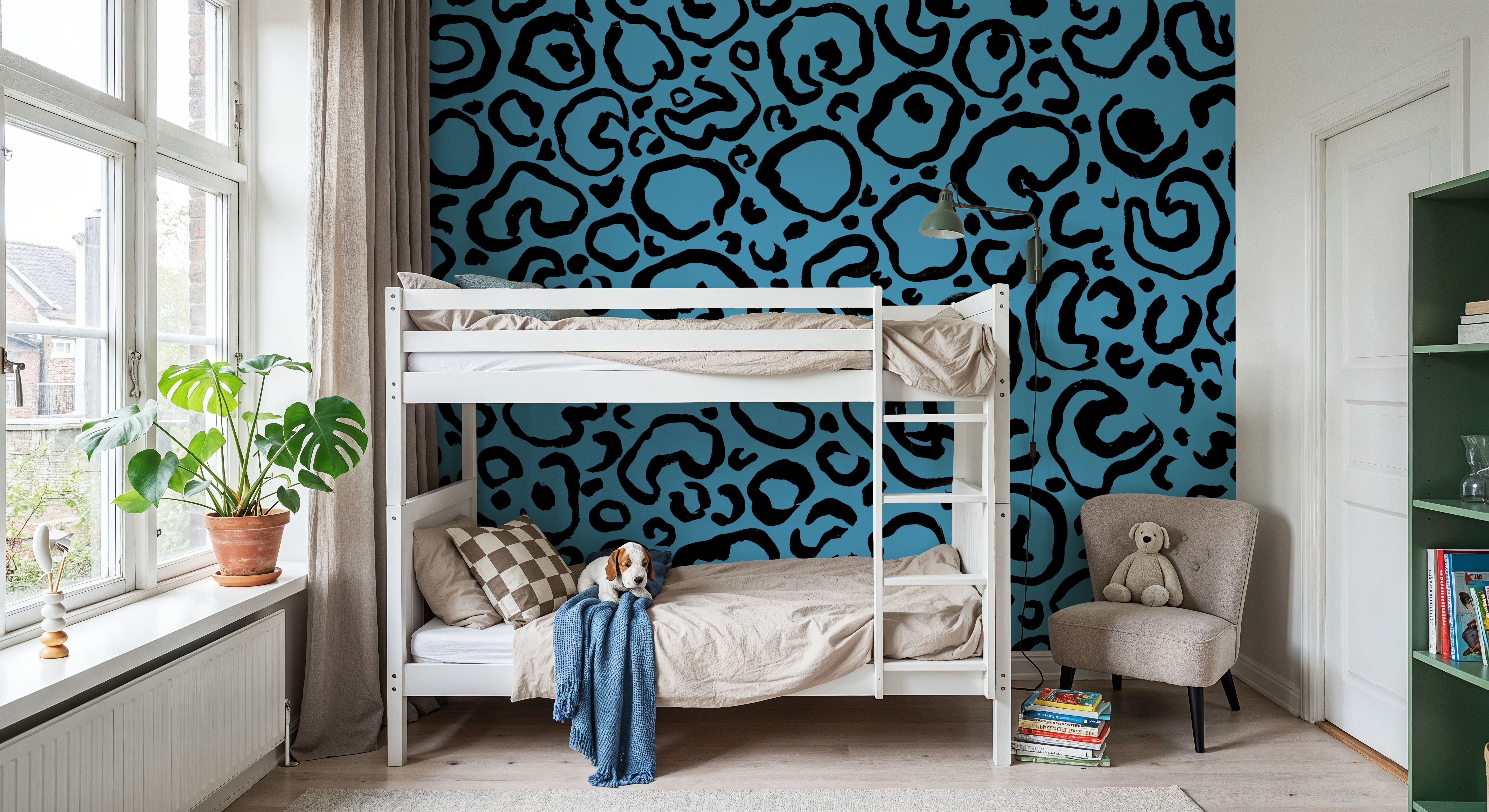 Animal Print IV Blue