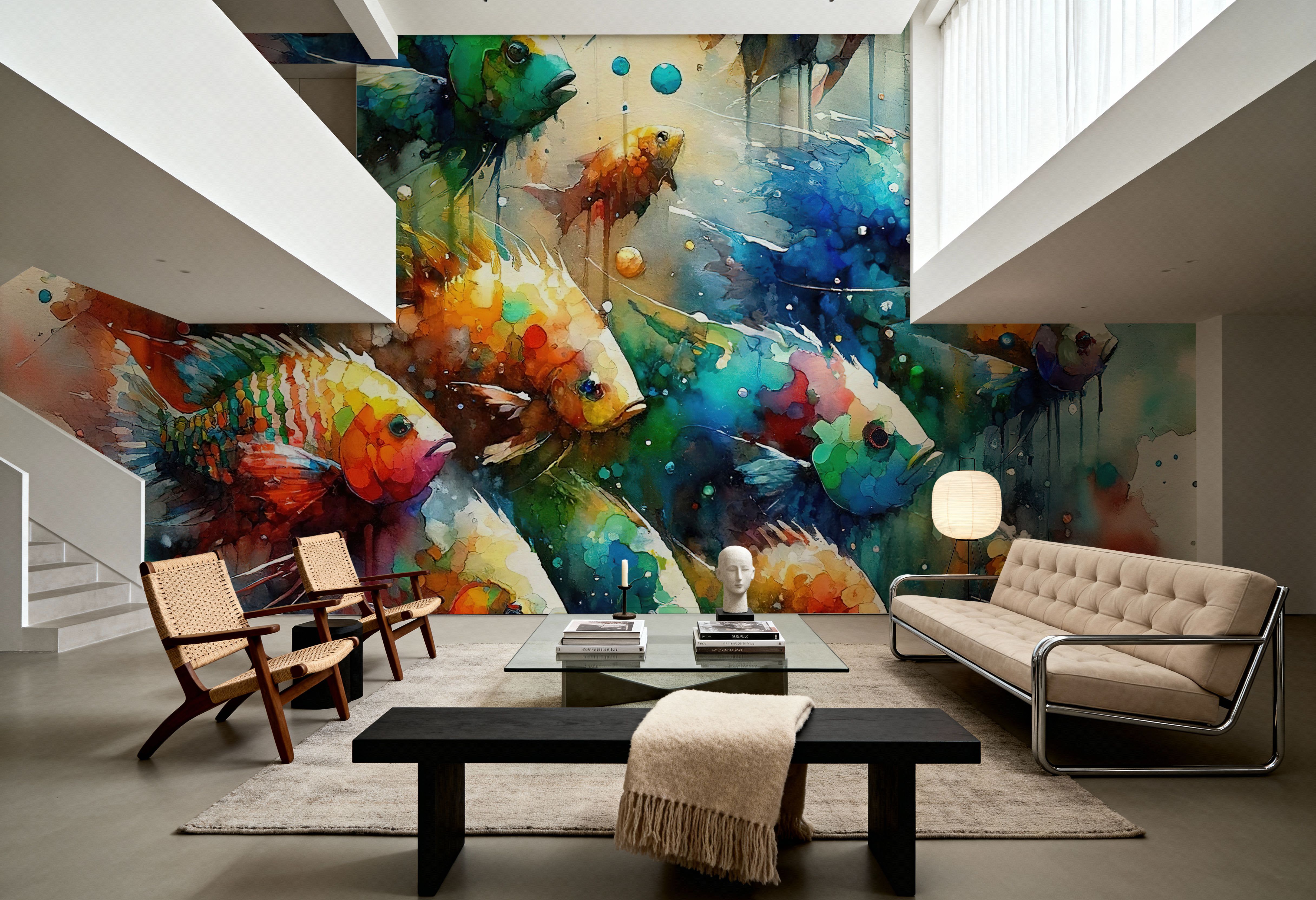 Aquatic Dance of Hues