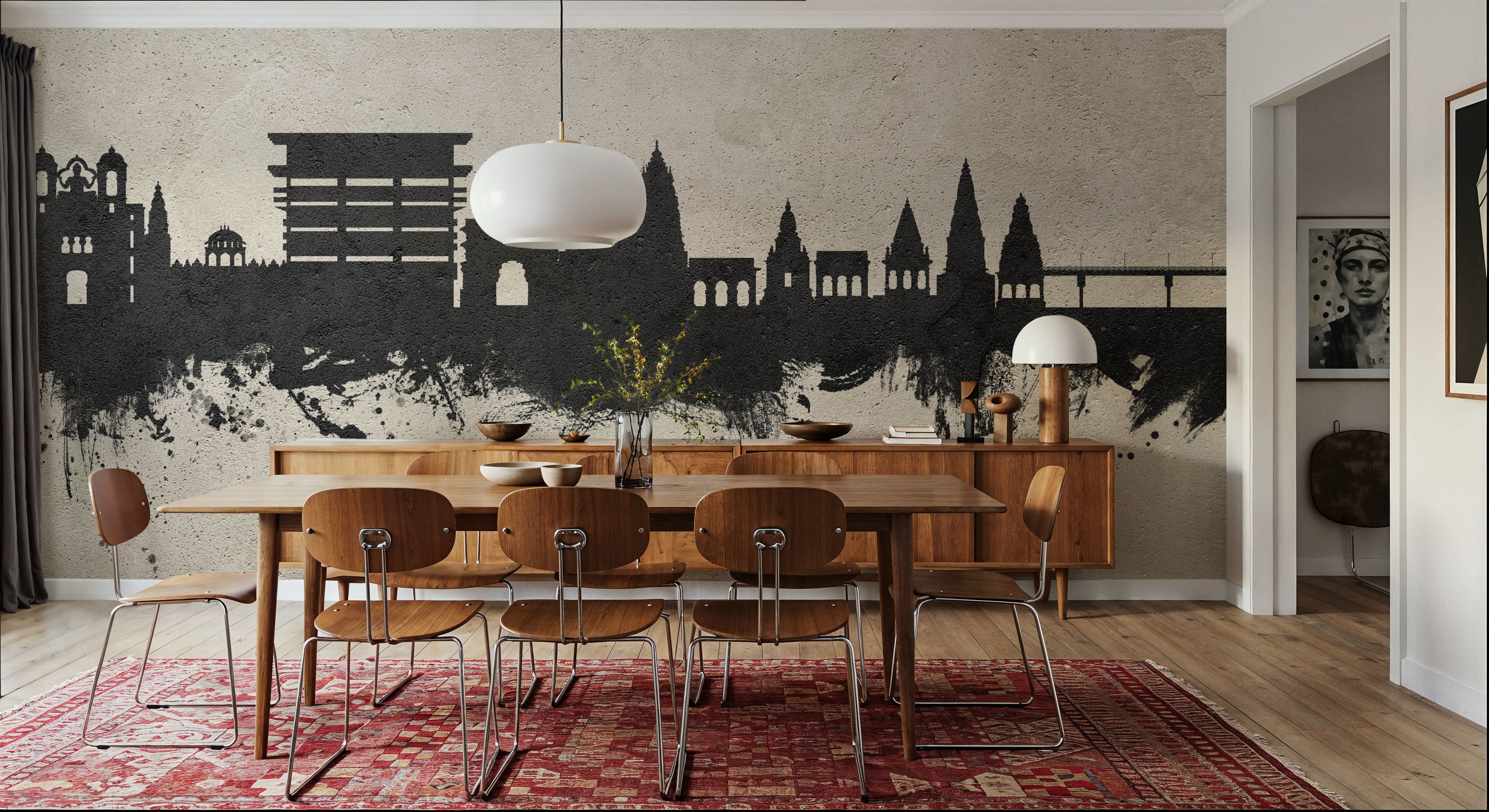 Pandharpur India Skyline Concrete