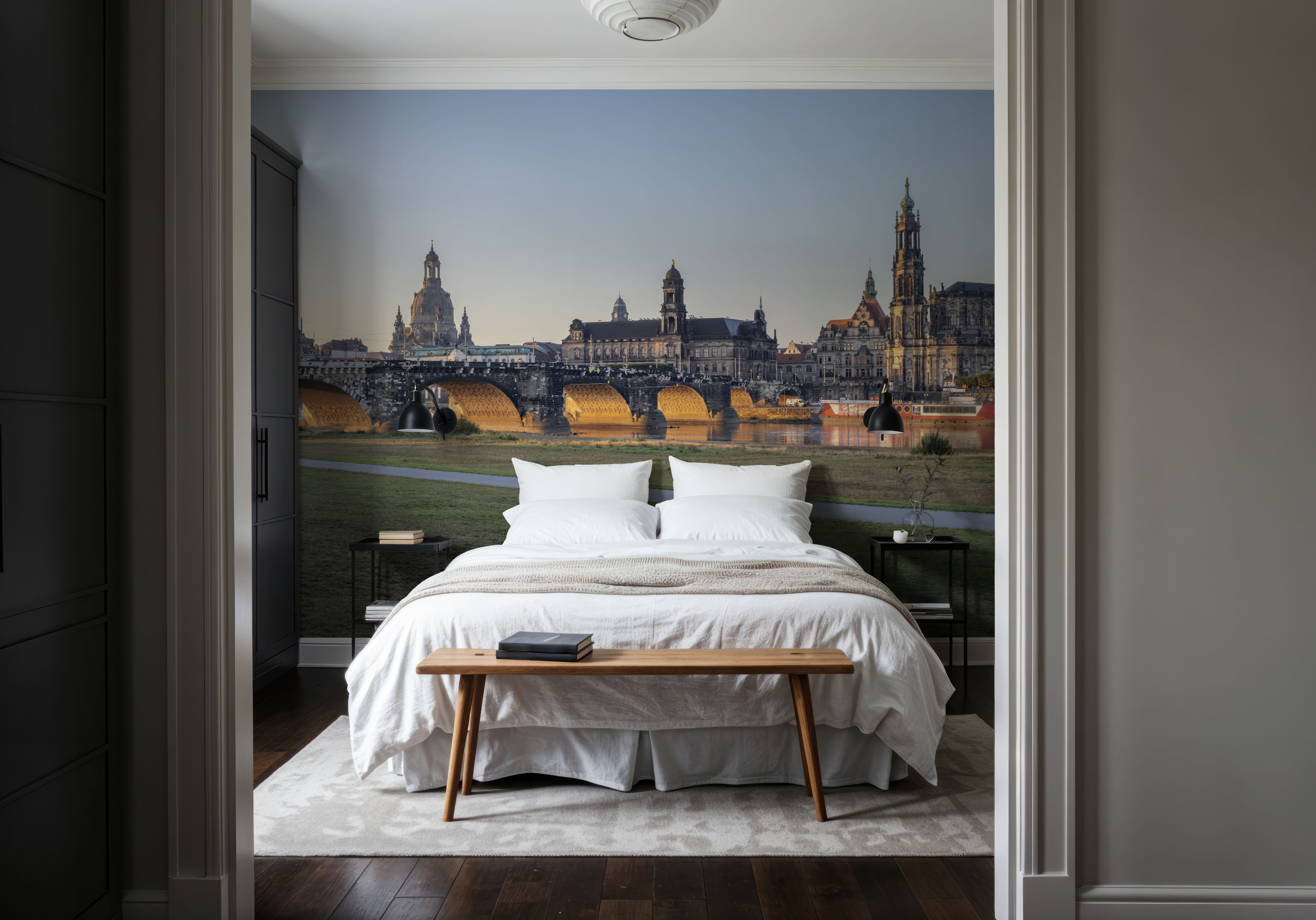 Golden Bridge Reflection