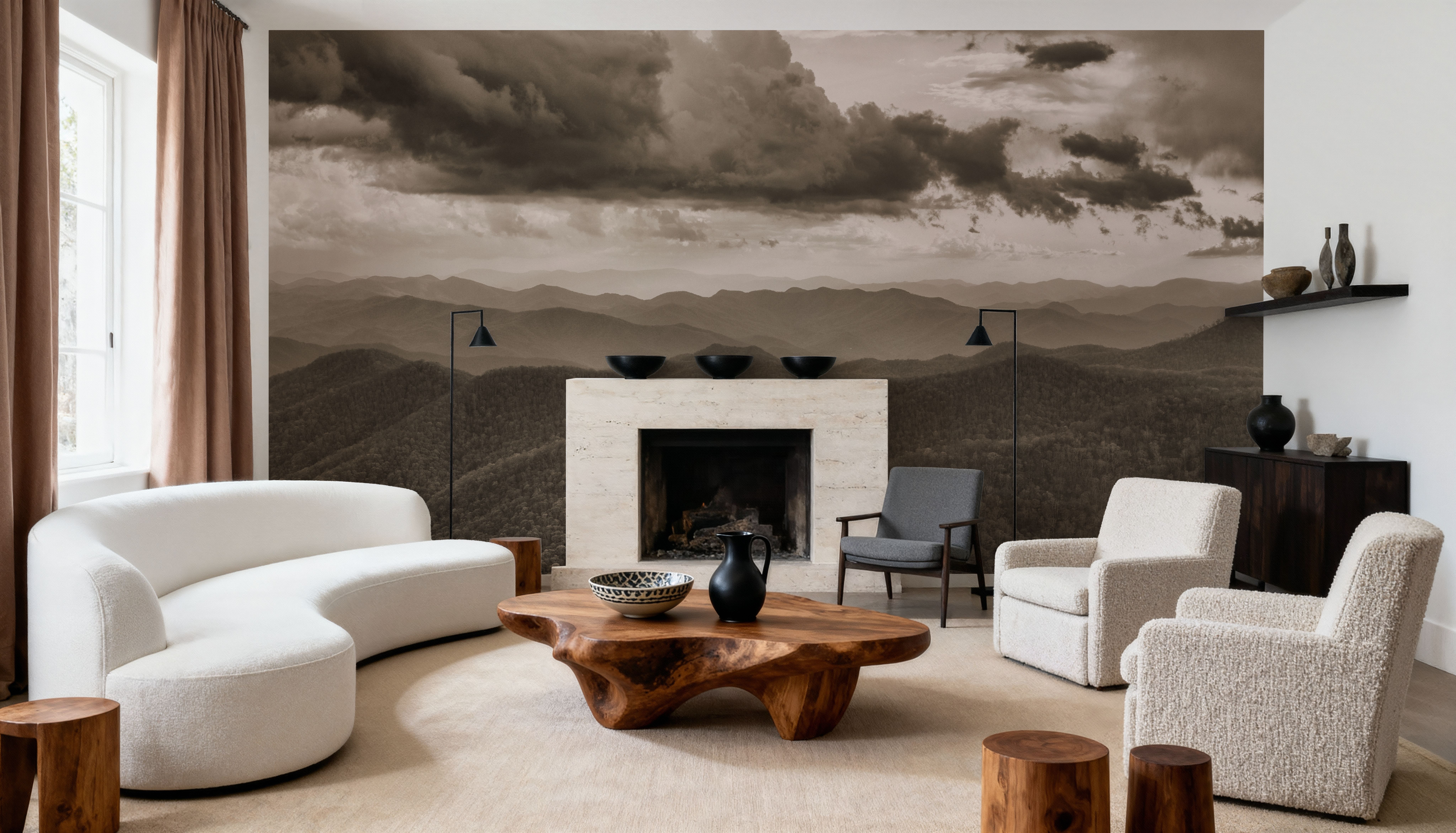 Blue Ridge Mountains II, Wallpaper