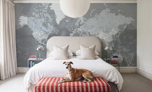 World Map Cities - Zanders