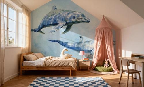 Graceful Dolphins I