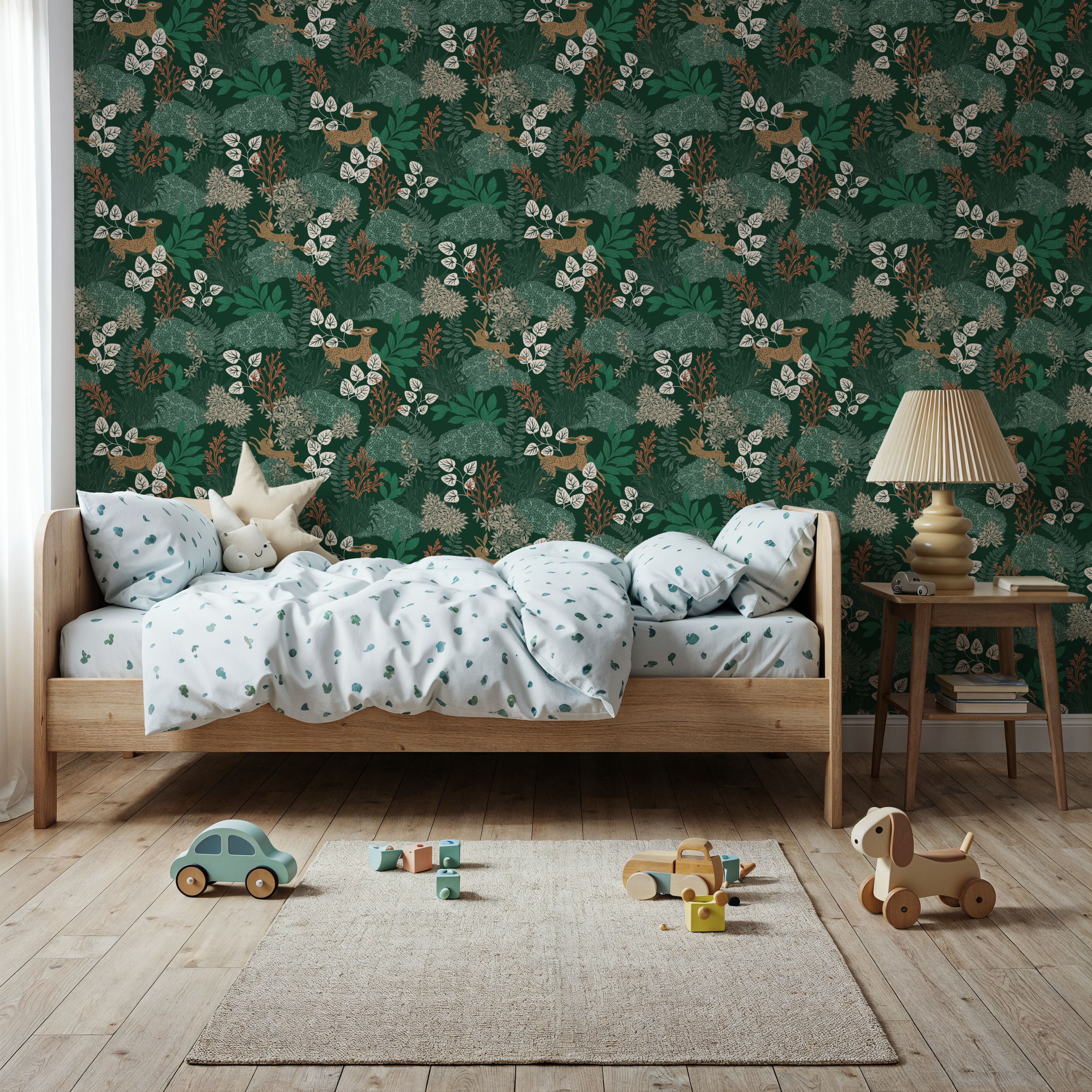 Wild and Free Pattern, Green