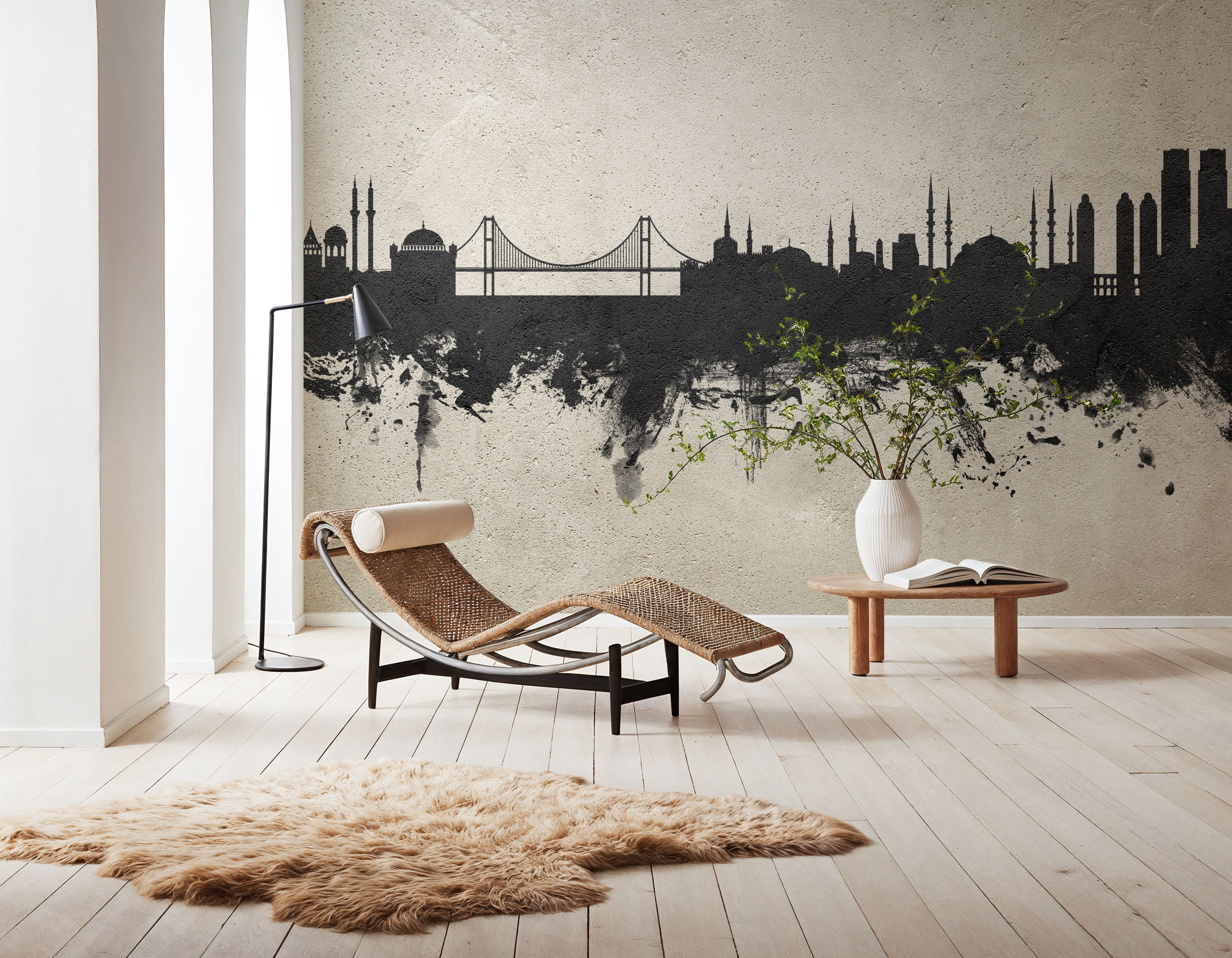 Istanbul Turkey Skyline Concrete
