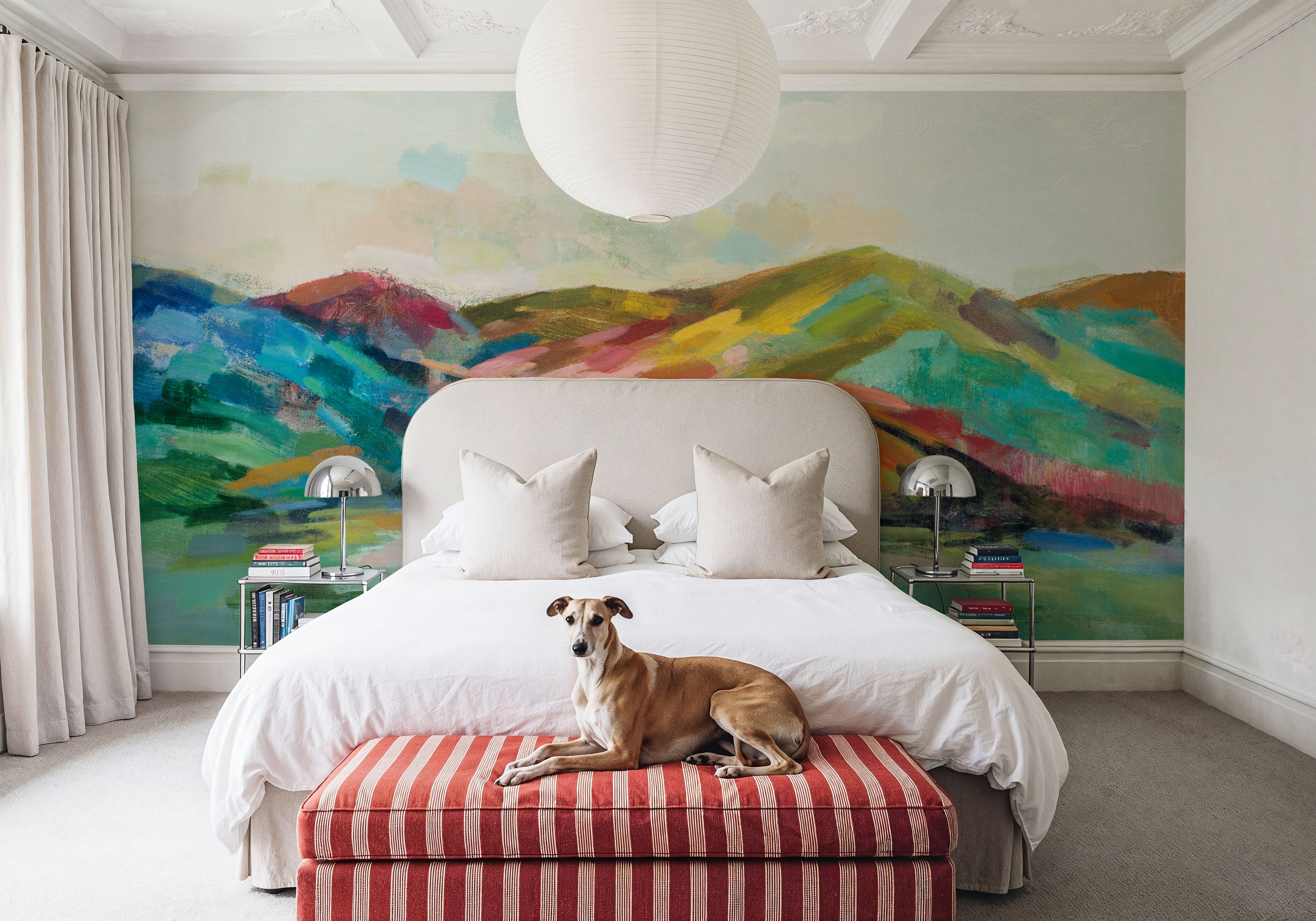 California Spring, Papier peint