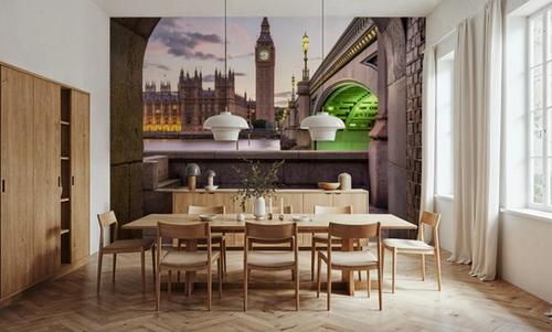 Big Ben and Westminster Bridge Framed