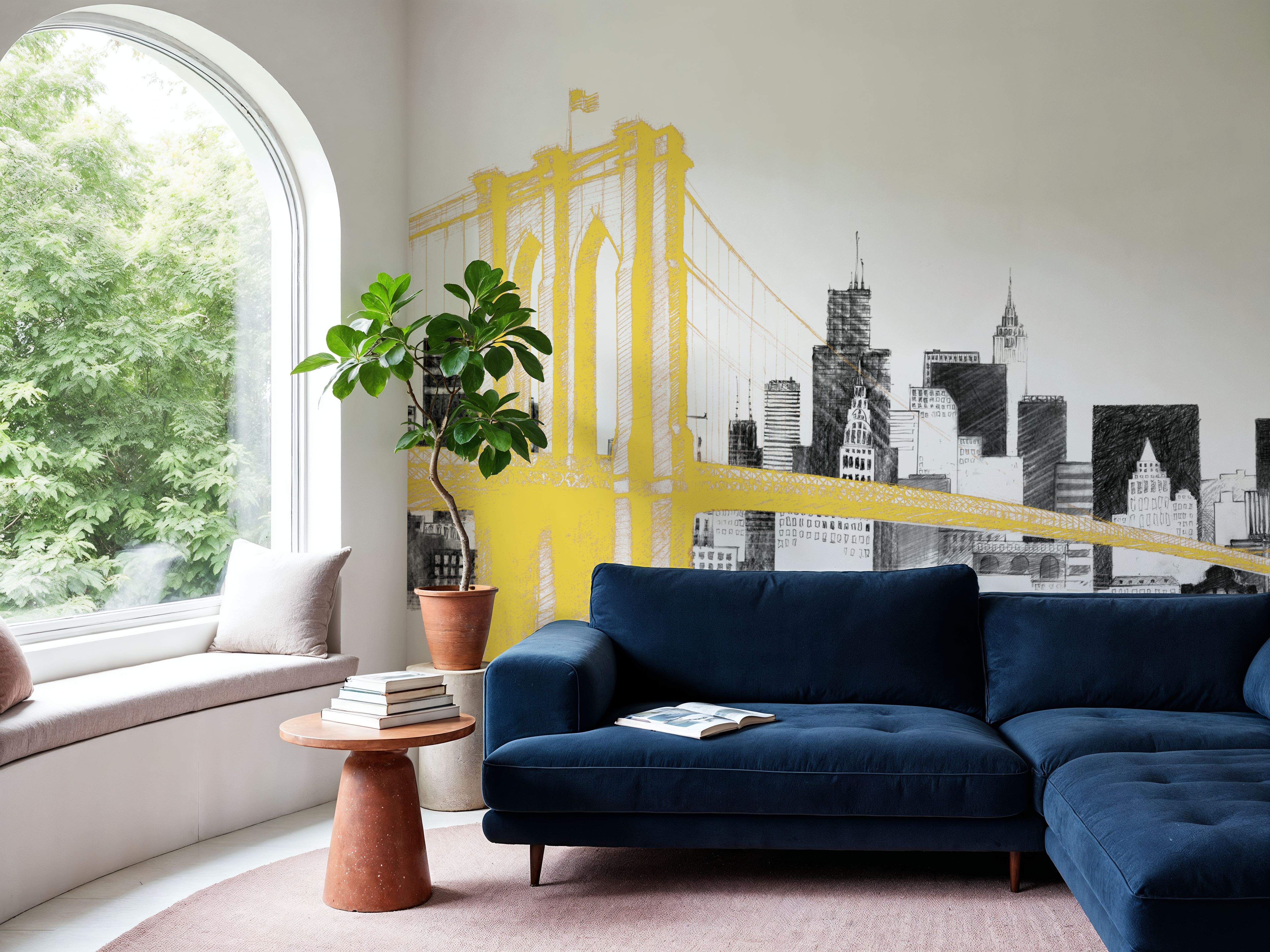 Skyline Crossing Yellow