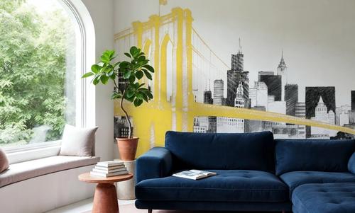 Skyline Crossing Yellow