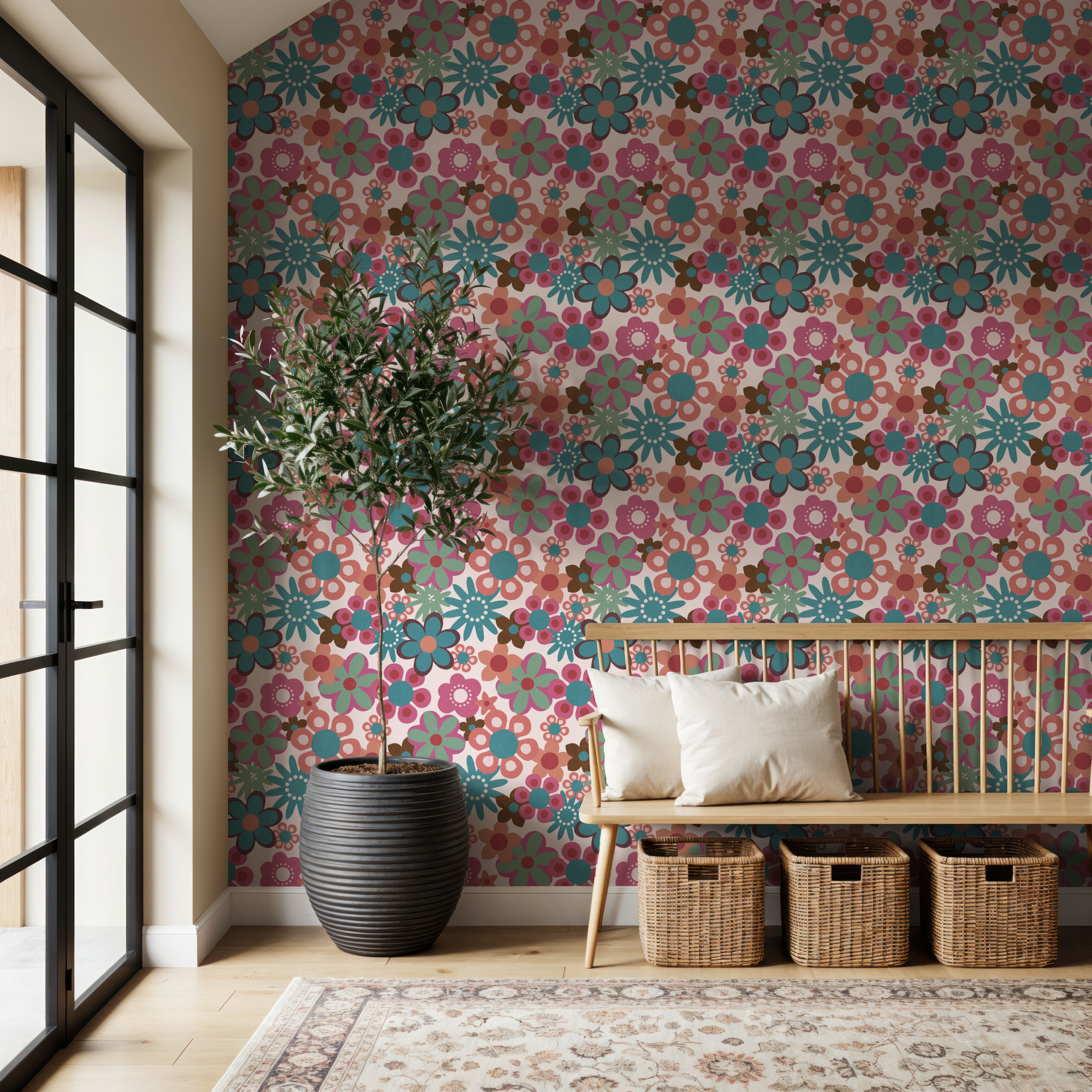Flower Power, Rose, Wallpaper