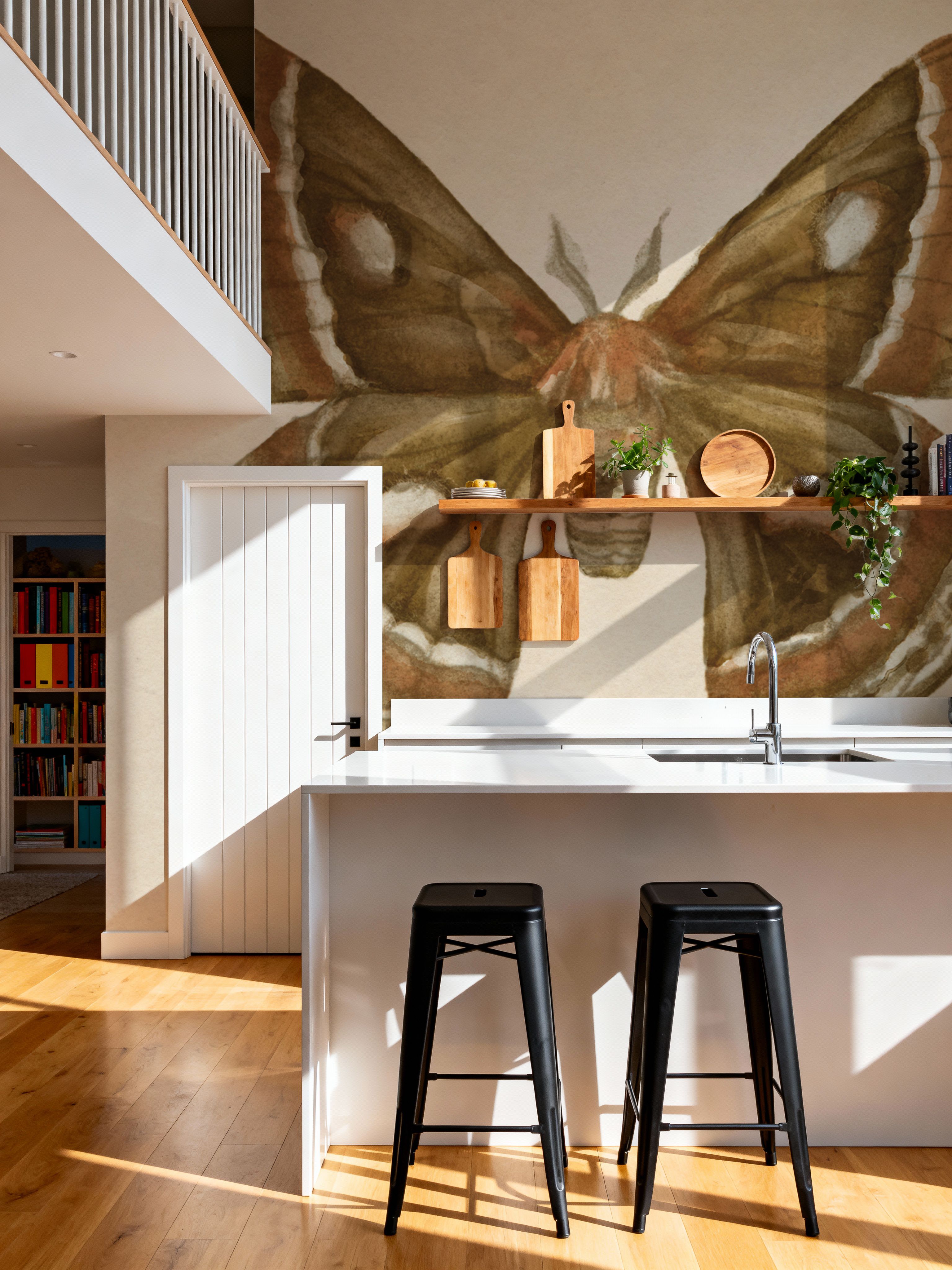 Spooky Halloween Moth I